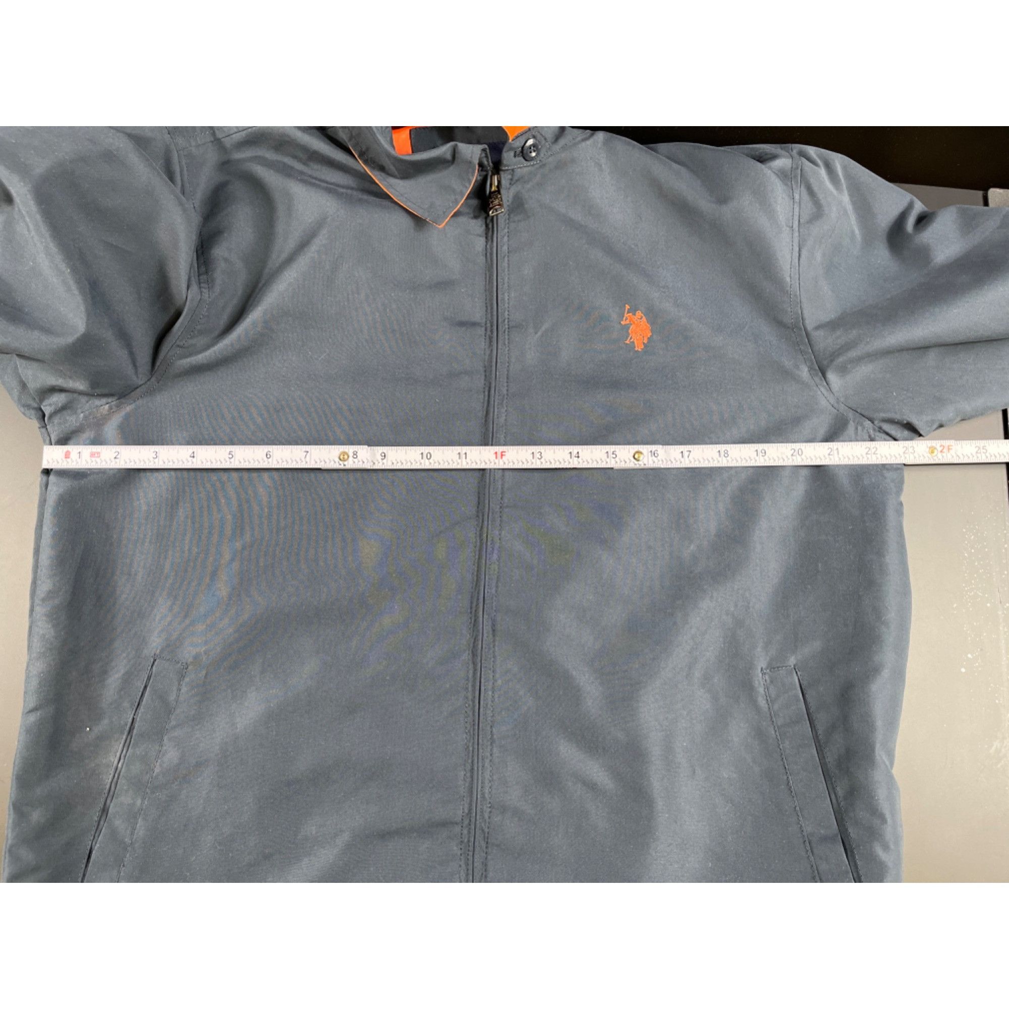 U.S. Polo Assn. U.S. Polo Assn. SKU 7669 Mens Blue Full Zip Jacket Size M Size US M / EU 48-50 / 2 - 3 Thumbnail