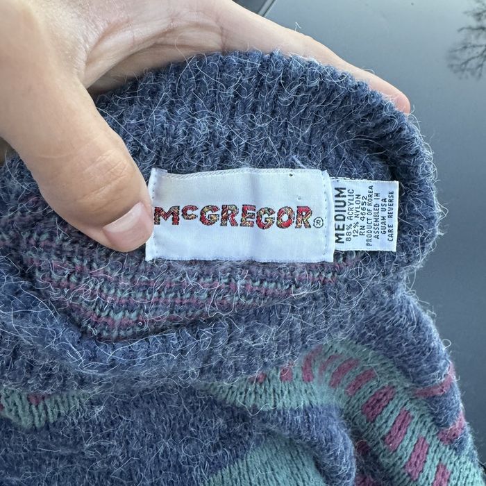 McGREGOR/nordic knit/retoro vintage-