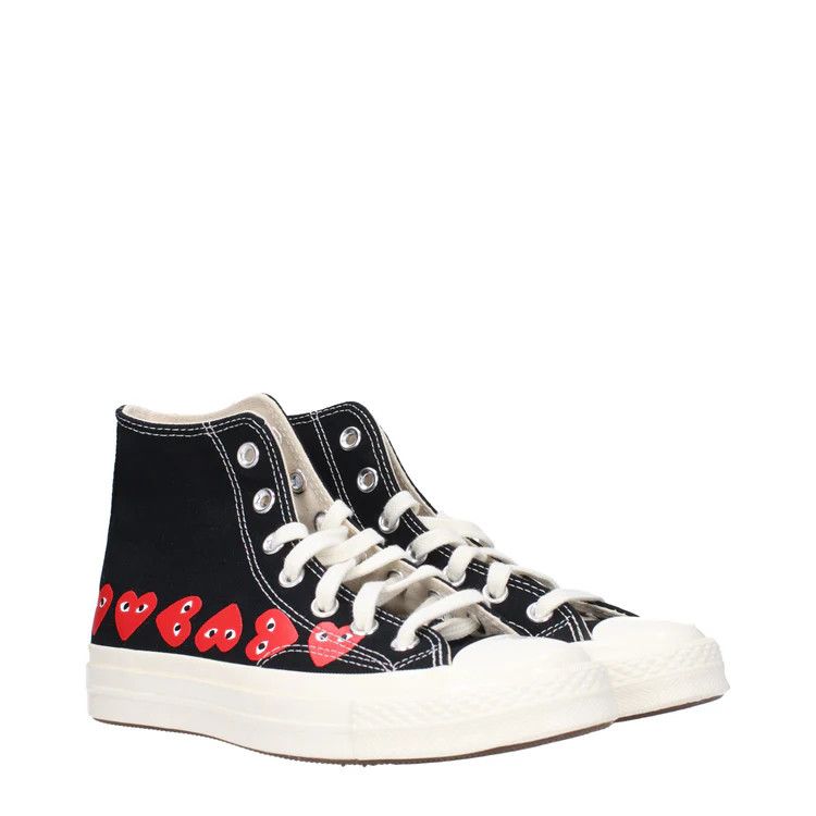Comme des Garcons ob1o1e1024 Fabric Sneakers in Black Size US 9.5 / IT 39.5 - 2 Thumbnail