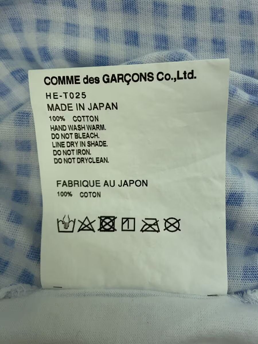 Comme des Garcons Gingham Check Logo Tee Size US L / EU 52-54 / 3 - 5 Thumbnail