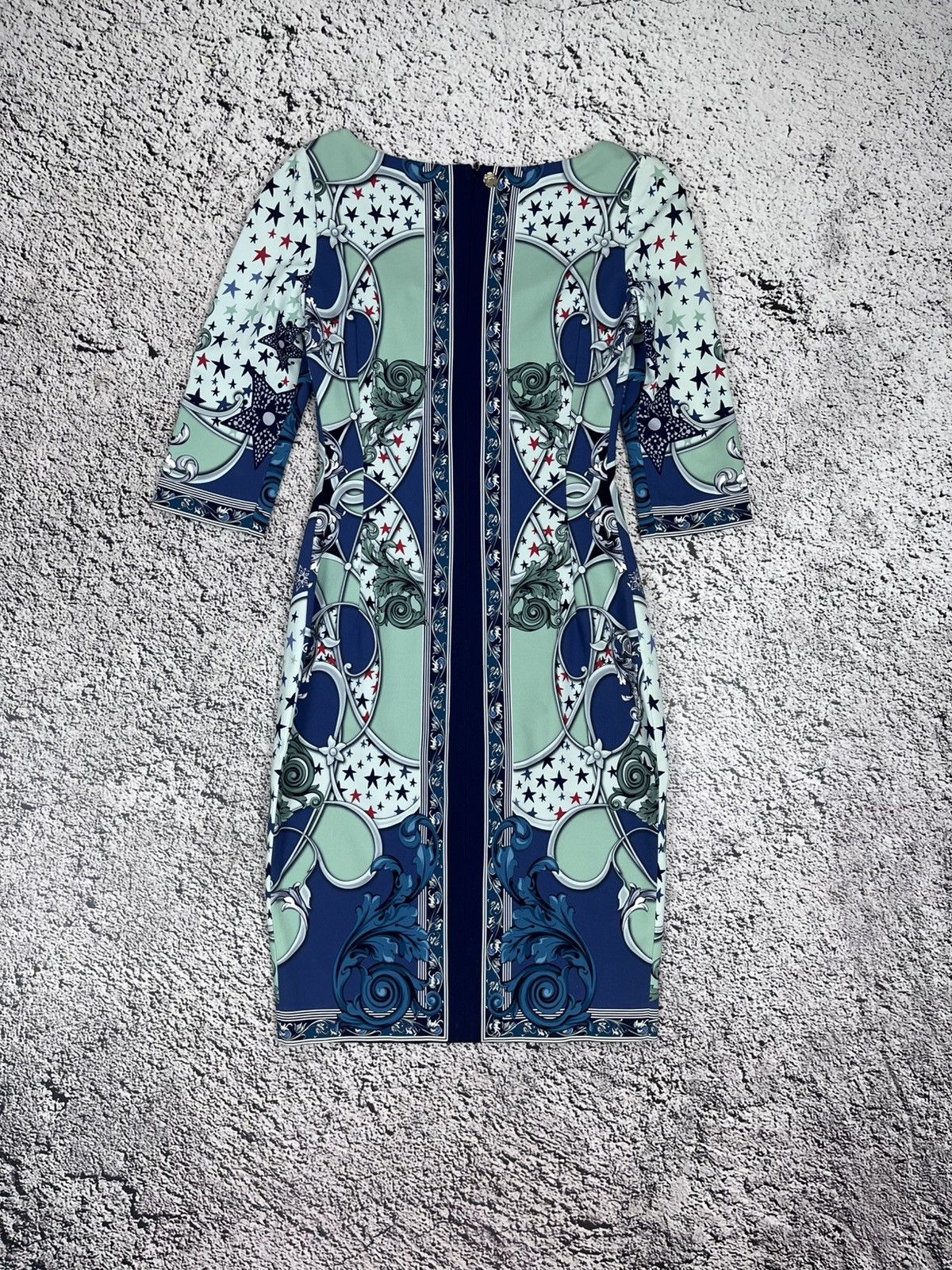 Versace Versace Collection Baroque Print Dress Bodycon Medusa Size S / US 4 / IT 40 - 9 Thumbnail
