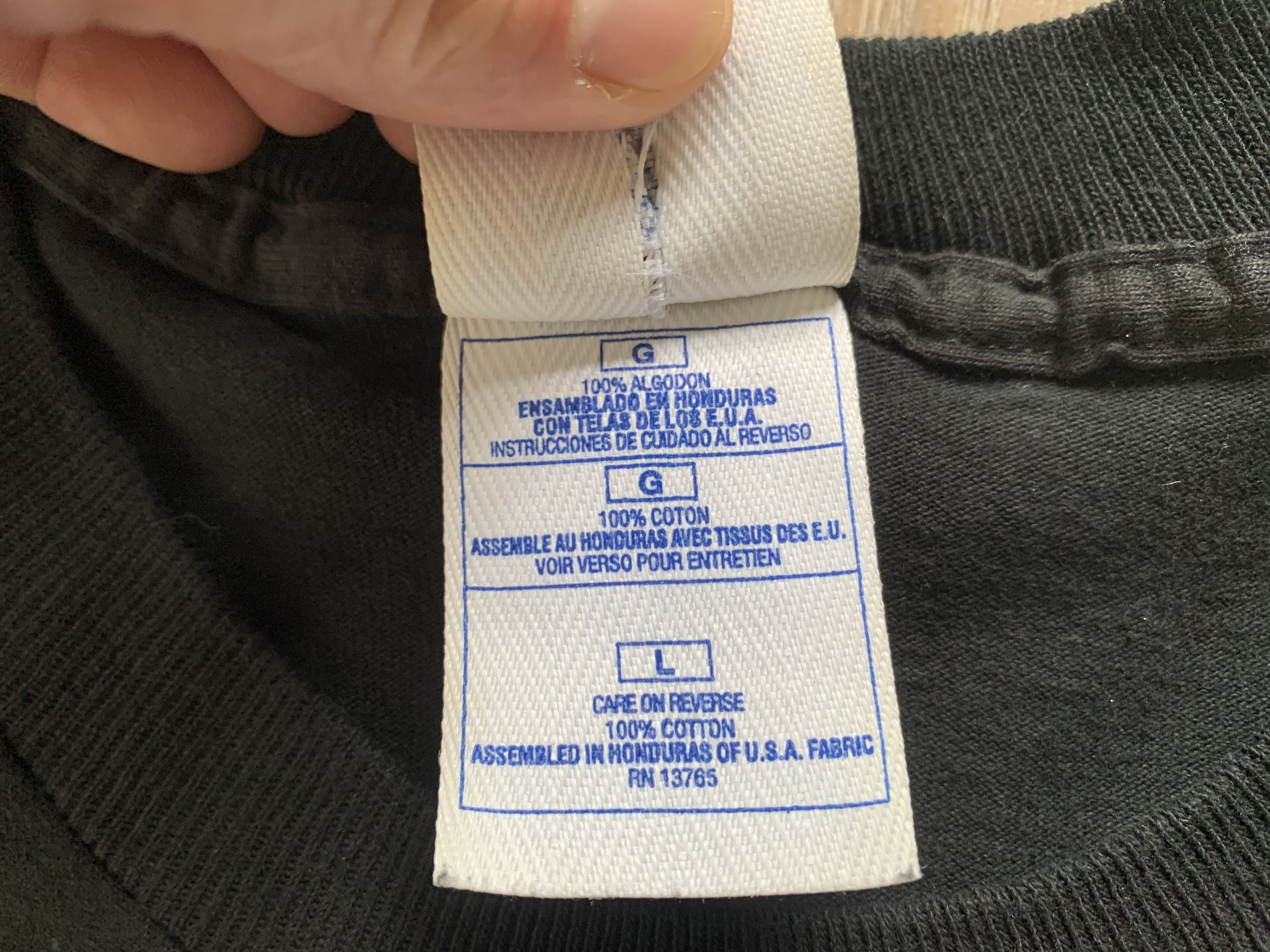 Pro Player Vintage Hotel Alcatraz Single Stitch Black T-Shirt Size US L / EU 52-54 / 3 - 7 Thumbnail