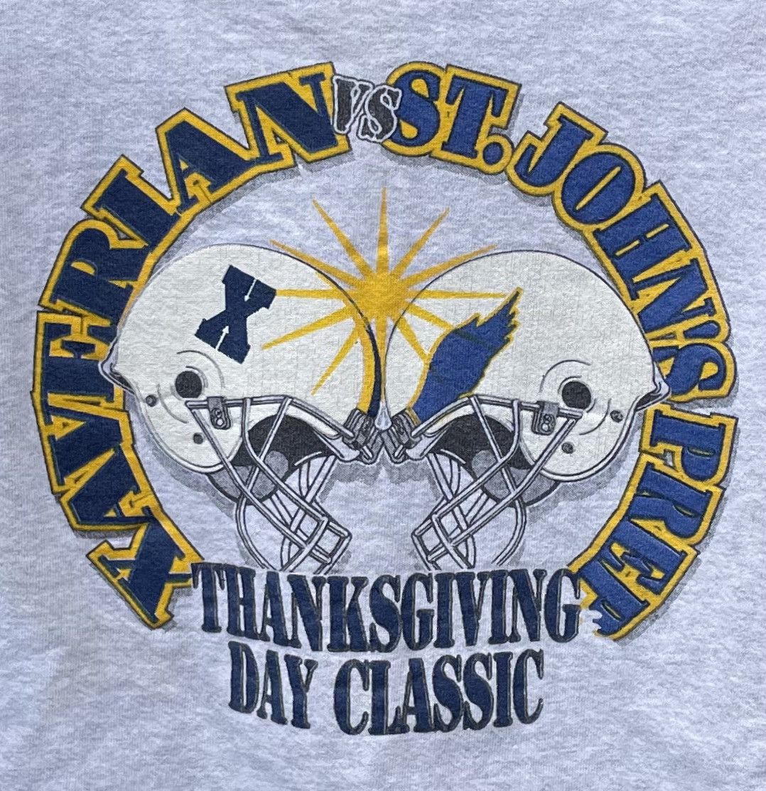 Fruit Of The Loom VTG Fruit Of The Loom Xaverian VS St John’s Prep sweatshirt Size US L / EU 52-54 / 3 - 4 Thumbnail