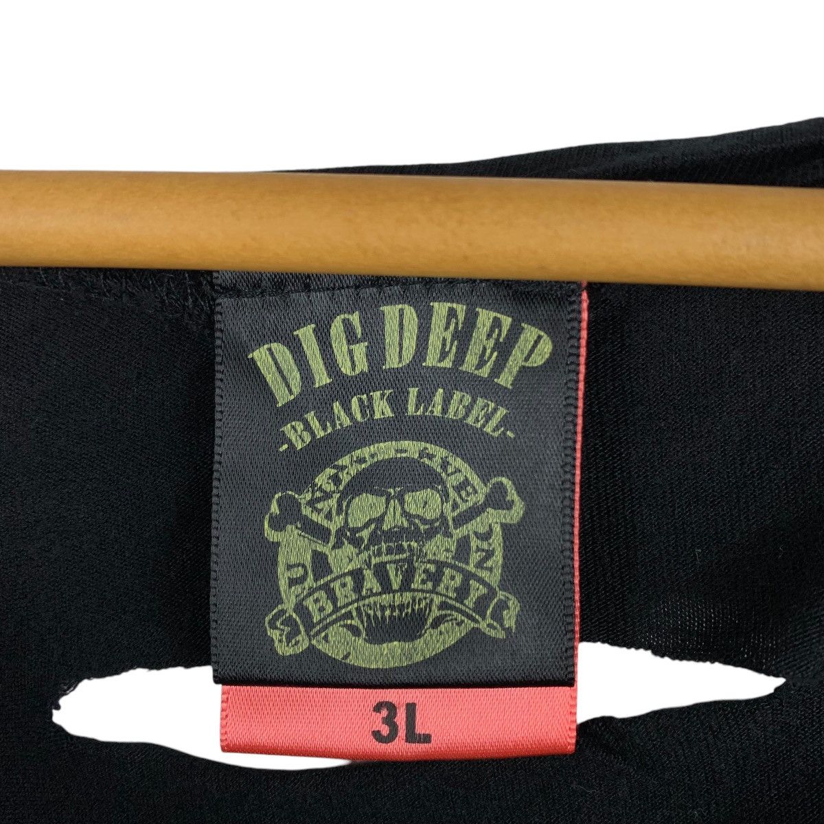 If Six Was Nine DIG DEEP black label distressed punk design women tee Size 3XL / US 20-22 - 3 Thumbnail
