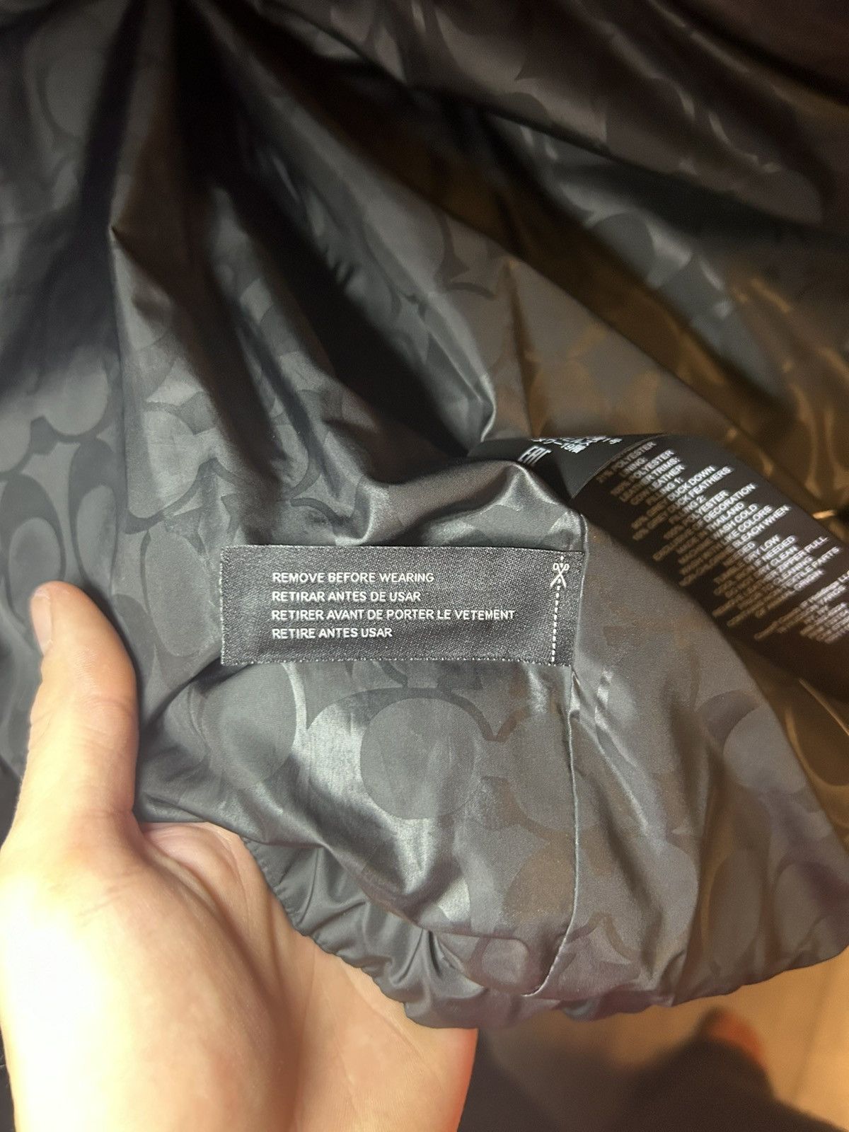 Coach Coach monogram down puffer vest Size US XL / EU 56 / 4 - 9 Thumbnail