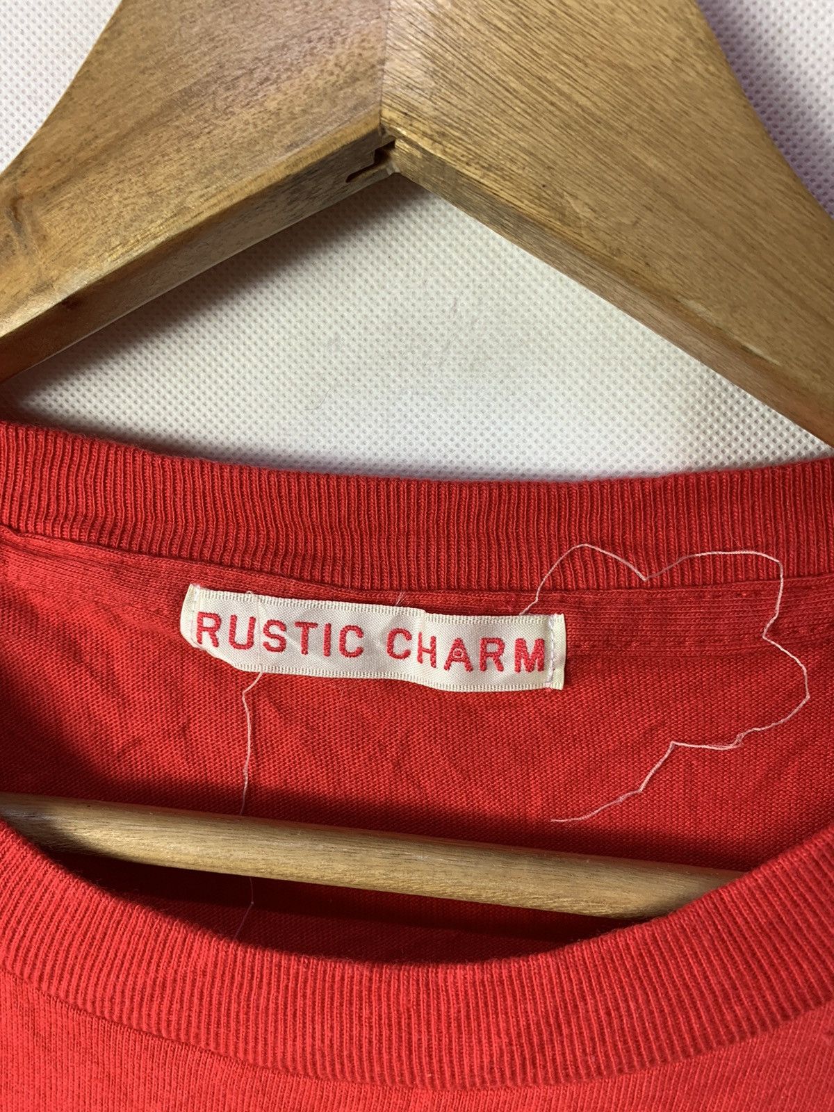 Japanese Brand 🔥Rustic Charm Chaotic Action Spectrum Pentagram Logo Tee Size US L / EU 52-54 / 3 - 9 Thumbnail