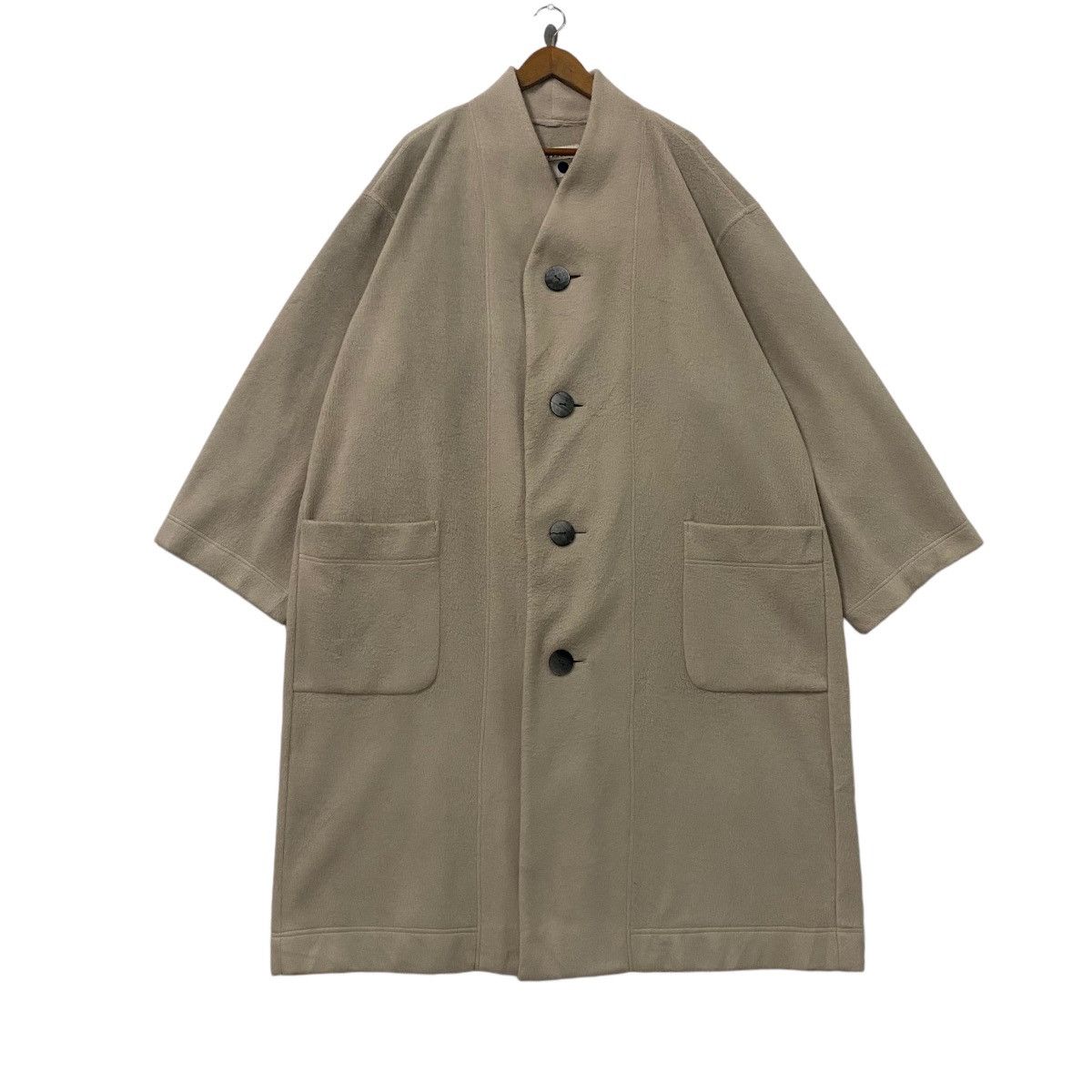 Issey Miyake ☀️Issey Miyake Plantation wool oversized coat Size US M / EU 48-50 / 2 - 2 Thumbnail