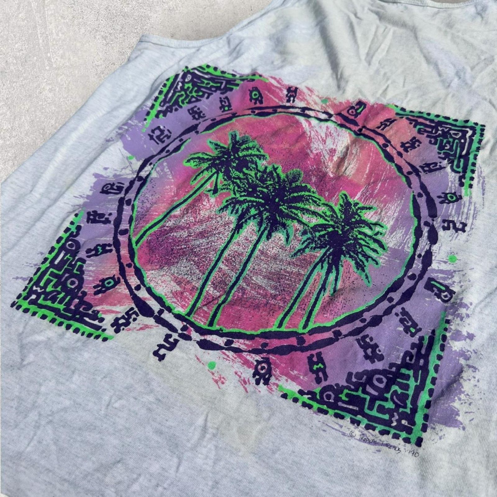 Fruit Of The Loom × Vintage 90’s single stitch Wisconsin Dells Noah’s Ark Tank Size US L / EU 52-54 / 3 - 4 Thumbnail