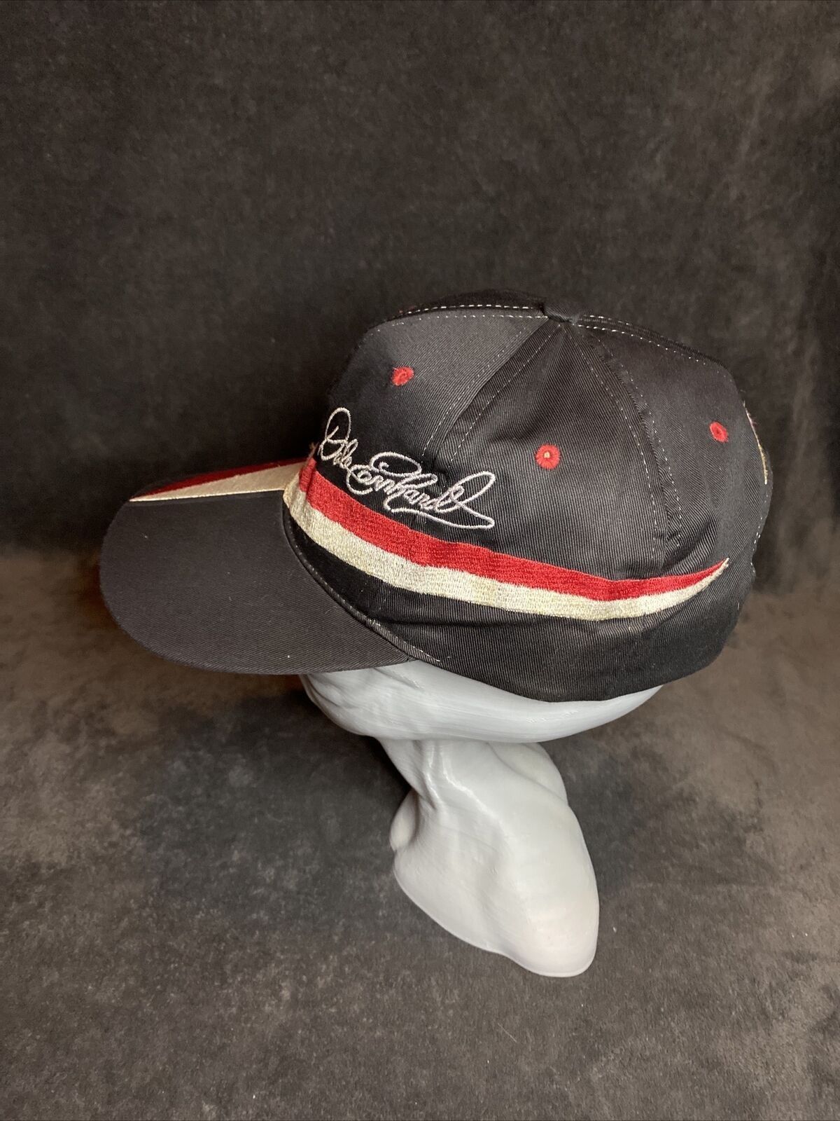 NASCAR Vintage 90s Dale Earnhardt Sr 3 Geometric Hat CSA Brand Size ONE SIZE - 4 Thumbnail