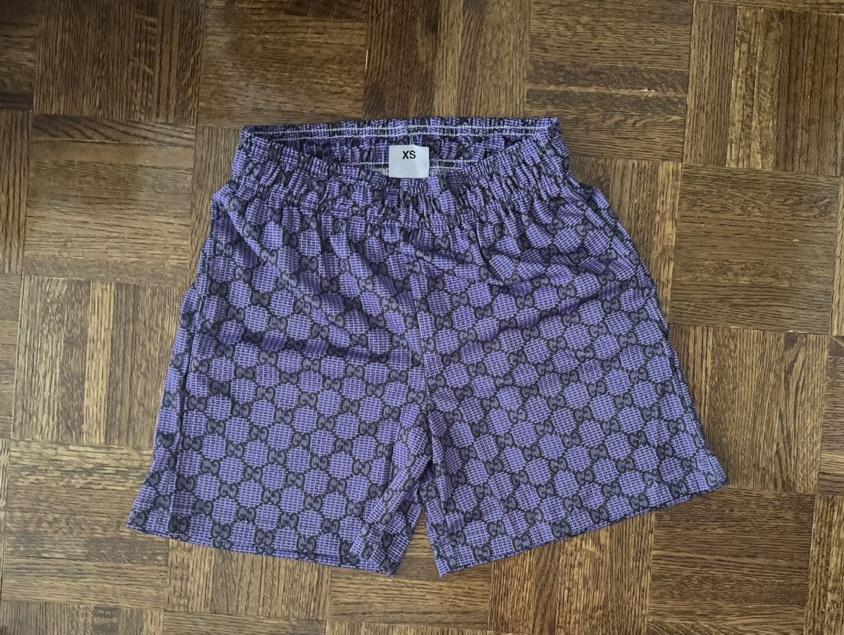 Bravest Studios Bravest Studios Purple Violet GG Mesh Shorts- XS Size US 30 / EU 46 - 2 Thumbnail