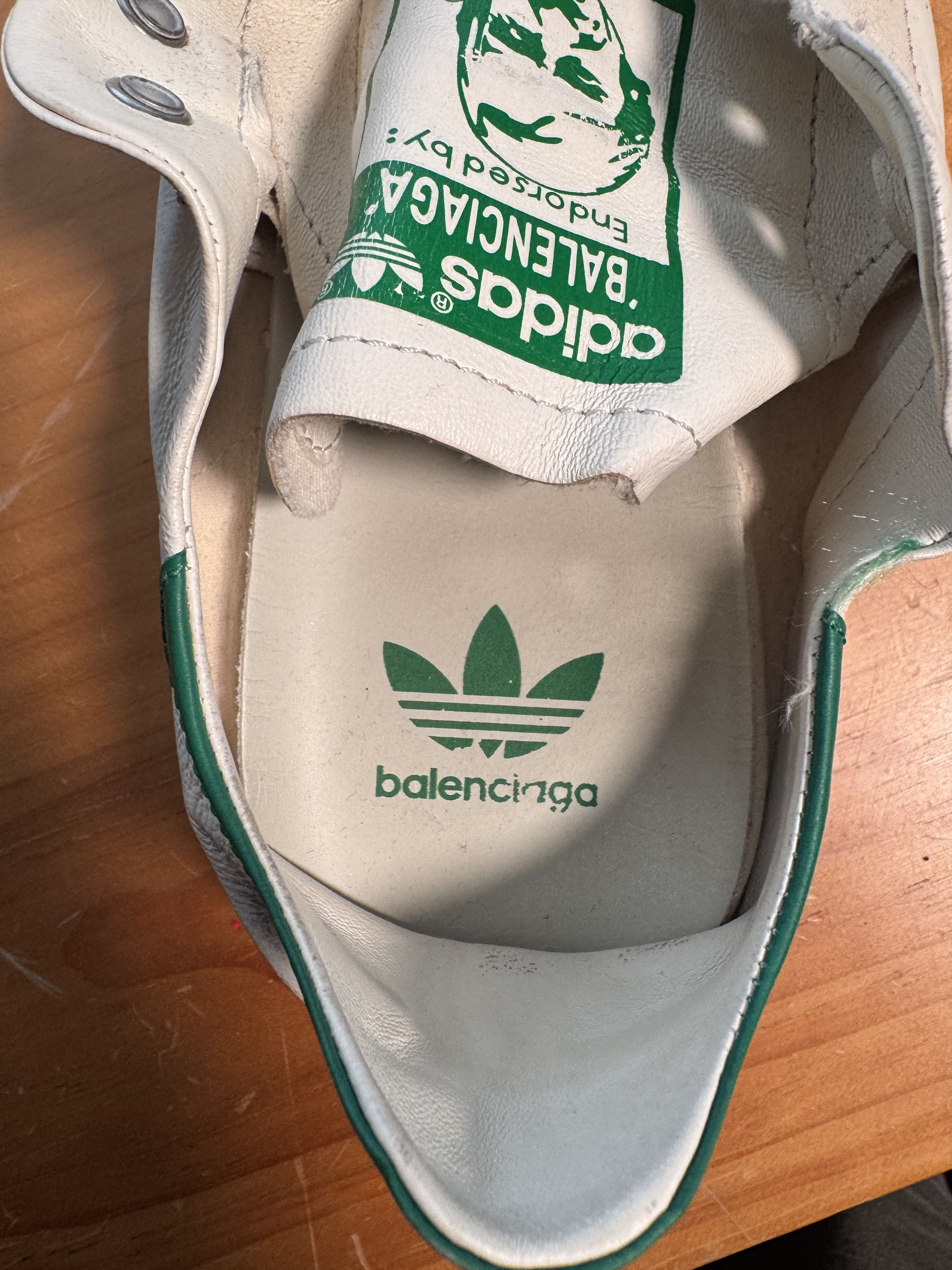 Adidas × Balenciaga Balenciaga Stan Smith Sneakers Size US 8 / EU 41 - 11 Thumbnail