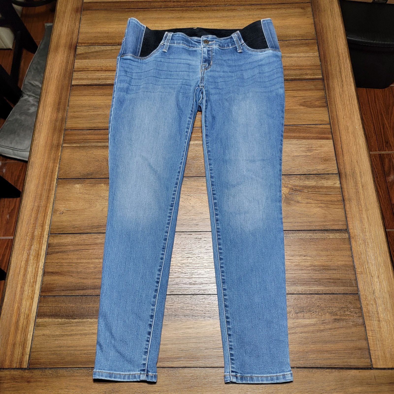 Other Isabel Maternity Medium Wash Denim Jegging - 6/28R Size 28" / US 6 / IT 42 - 1 Thumbnail