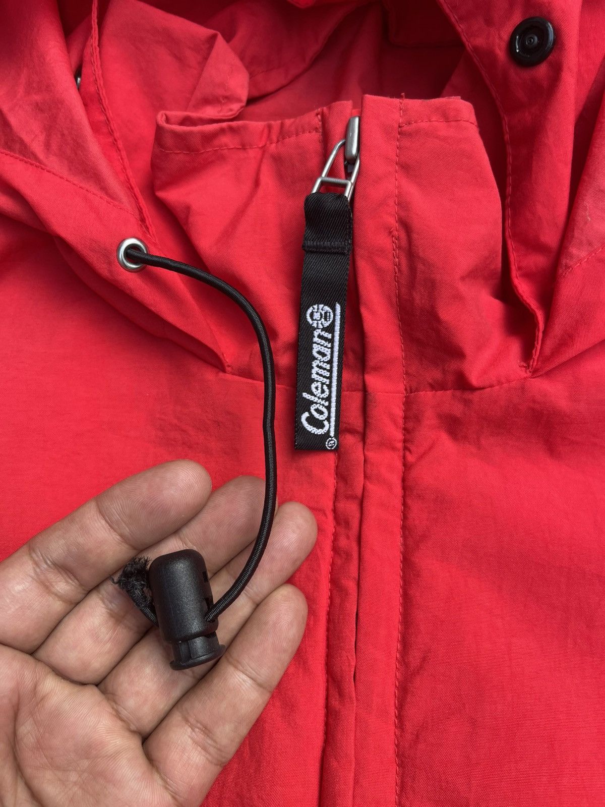 Coleman × Japanese Brand Coleman Outdoor Windbreaker - Bold Red Camping Essential Size US M / EU 48-50 / 2 - 4 Thumbnail