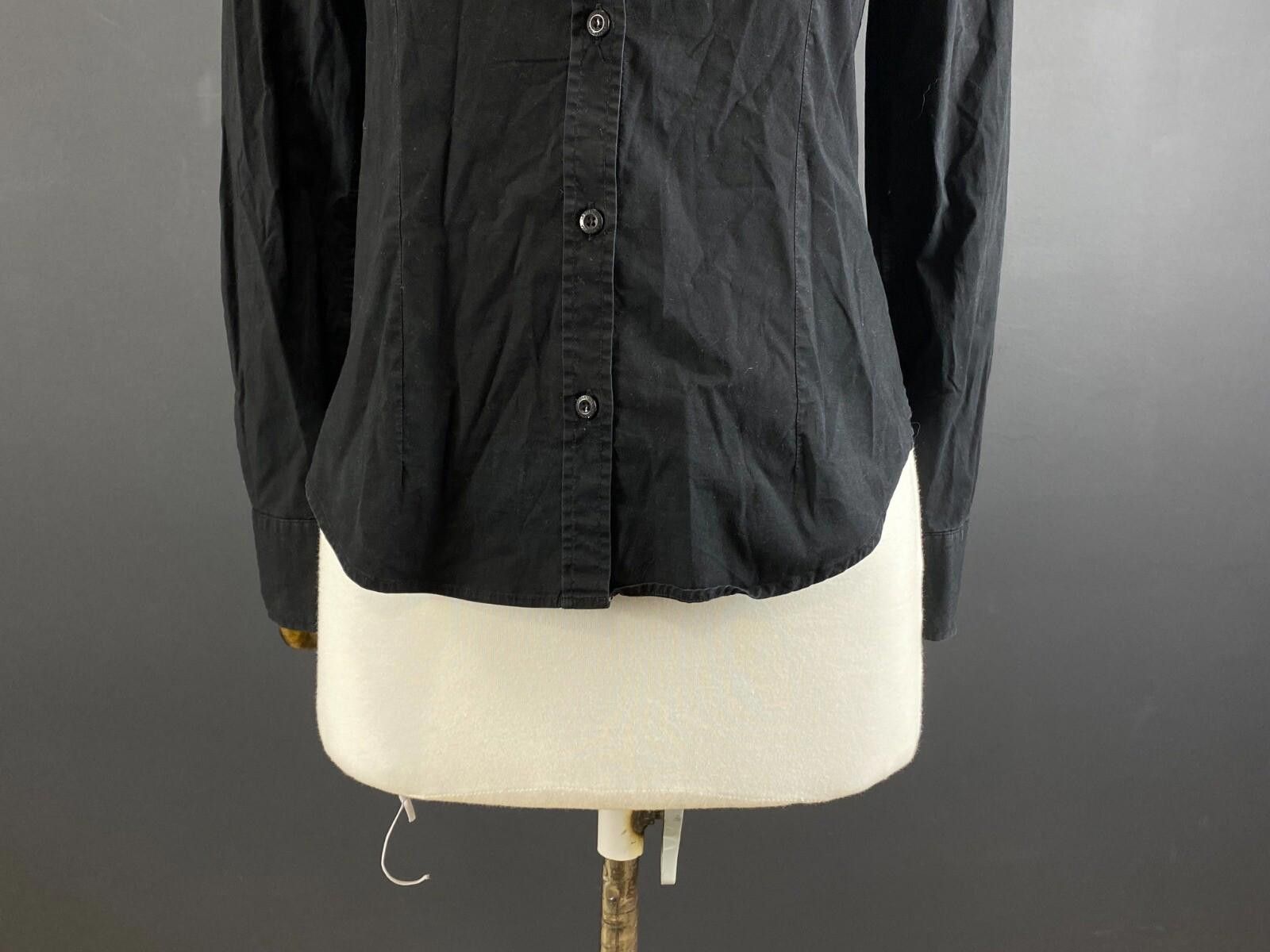La Martina La Martina Buenos Aires Black Blouse Shirt Size L Size L / US 10 / IT 46 - 3 Thumbnail