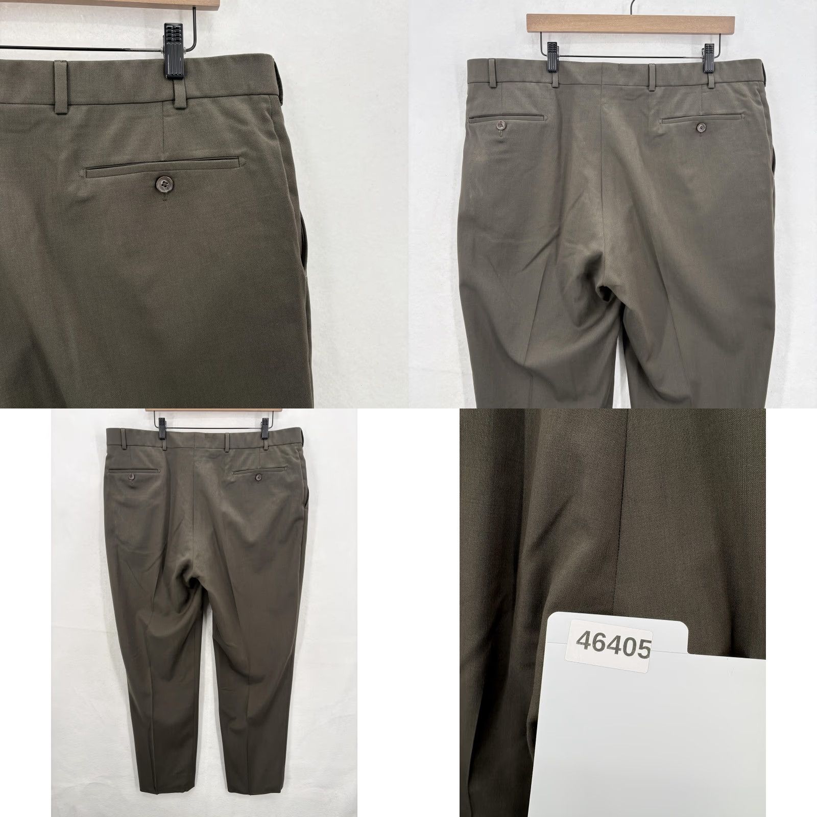 Vintage VINTAGE BALLIN Dress Pants Mens 40x32 Green Super 120s Wool Comfort-EZE Canada Trousers Size US 40 / EU 56 - 9 Thumbnail