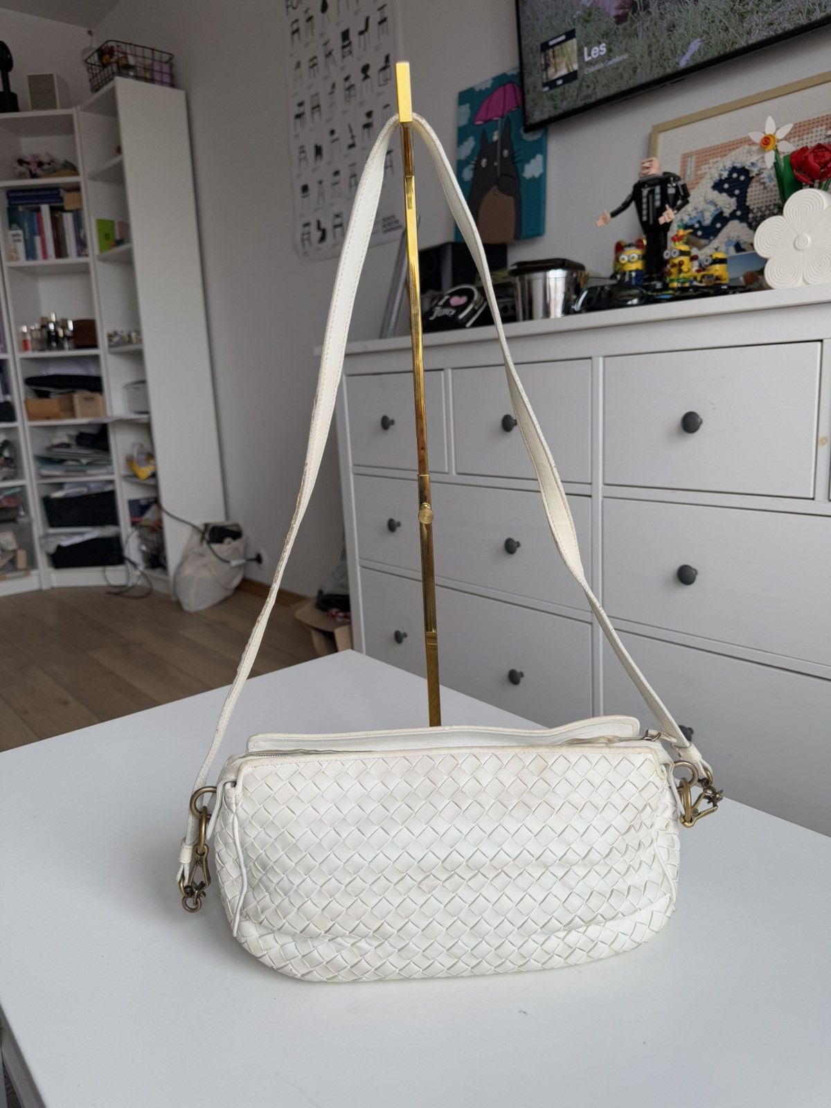 Bottega Veneta × Designer × Vintage Bottega Veneta leather crossbody shoulder bag designer luxury Size ONE SIZE - 2 Thumbnail