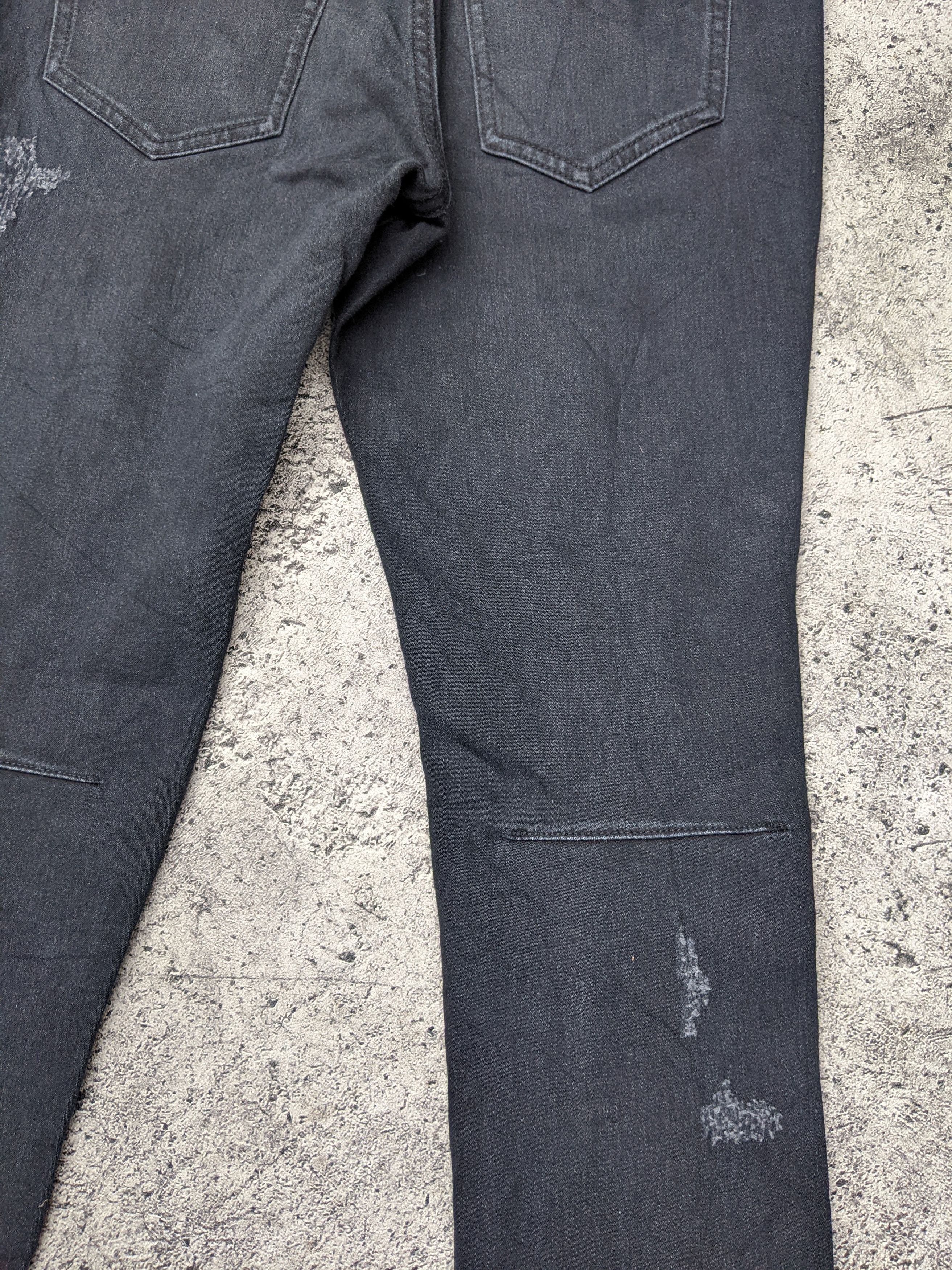 Number (N)ine Distressed Skinny Iconic Logo Size US 28 / EU 44 - 7 Thumbnail