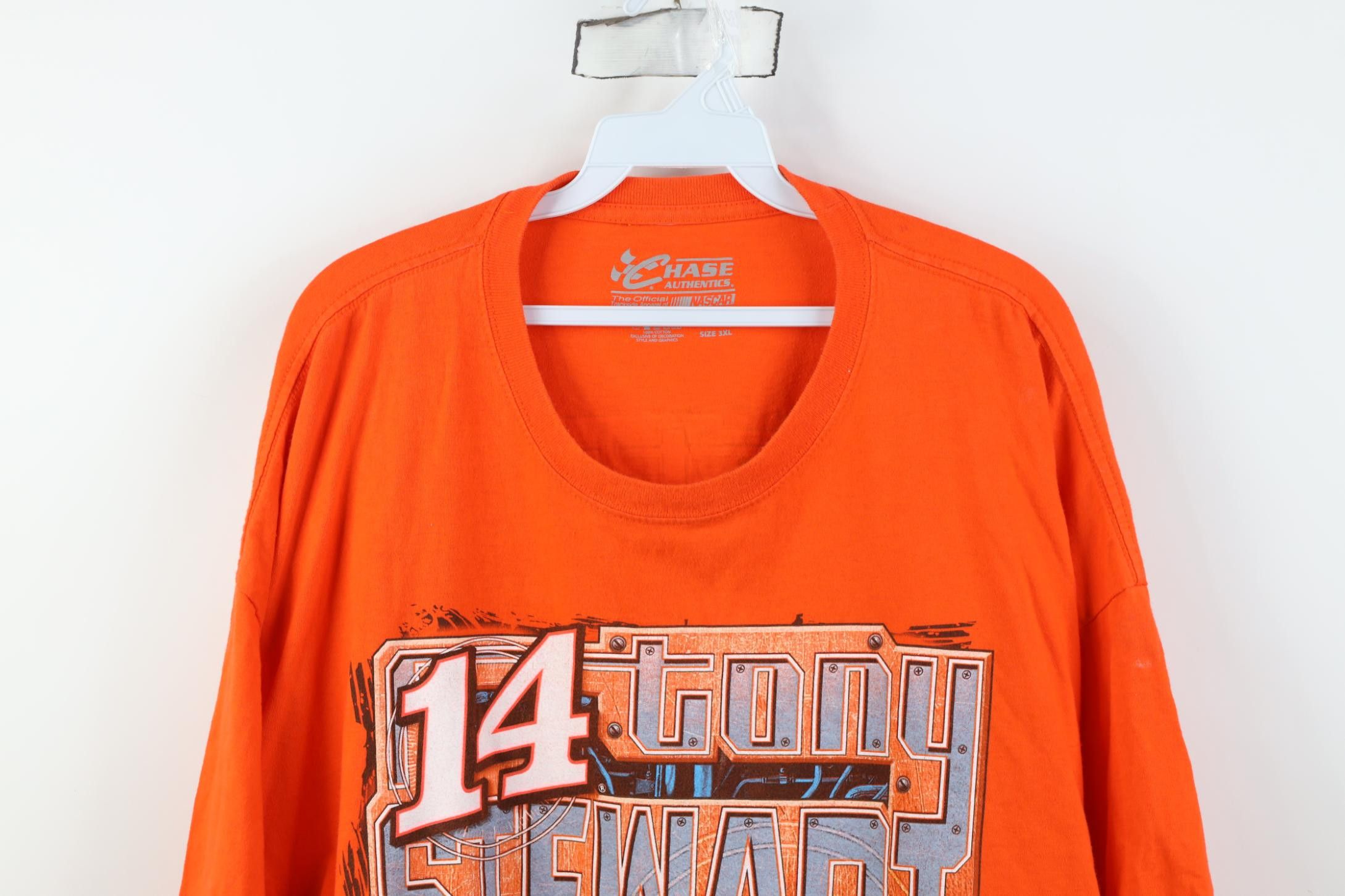 Vintage Vintage Y2K NASCAR Tony Stewart Racing Short Sleeve T-Shirt Size US XXL / EU 58 / 5 - 2 Thumbnail