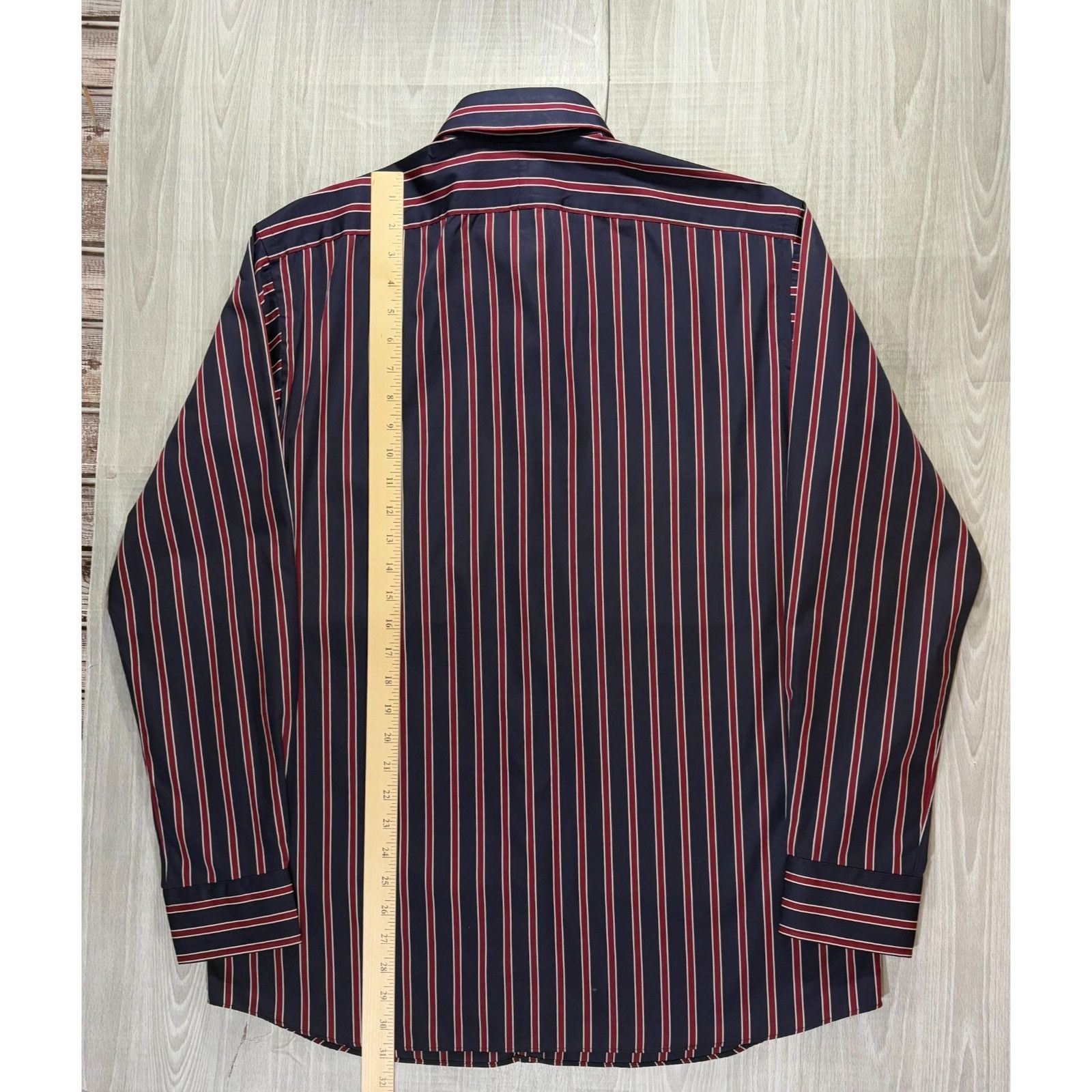 Todd Snyder Hamilton Shirt Co. x Todd Snyder Dress Shirt sz XL color str Size US XL / EU 56 / 4 - 4 Thumbnail