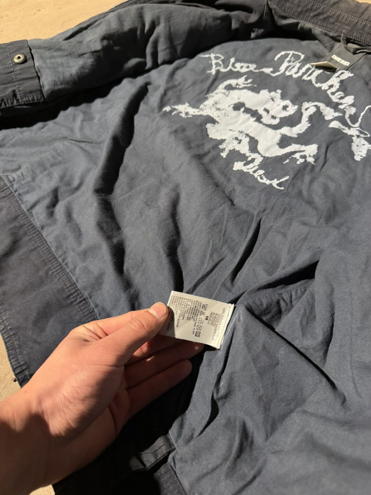 Diesel Diesel Military Utility Jacket Navy Y2K Archive Multi Pocket Size US XL / EU 56 / 4 - 10 Thumbnail