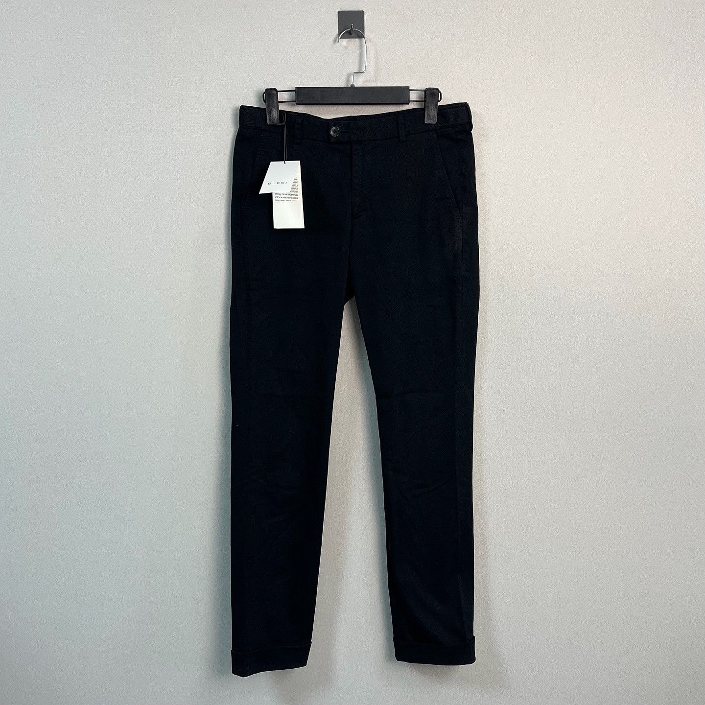 Gucci Gucci Black Casual Pants Size 30 Size US 30 / EU 46 - 1 Thumbnail