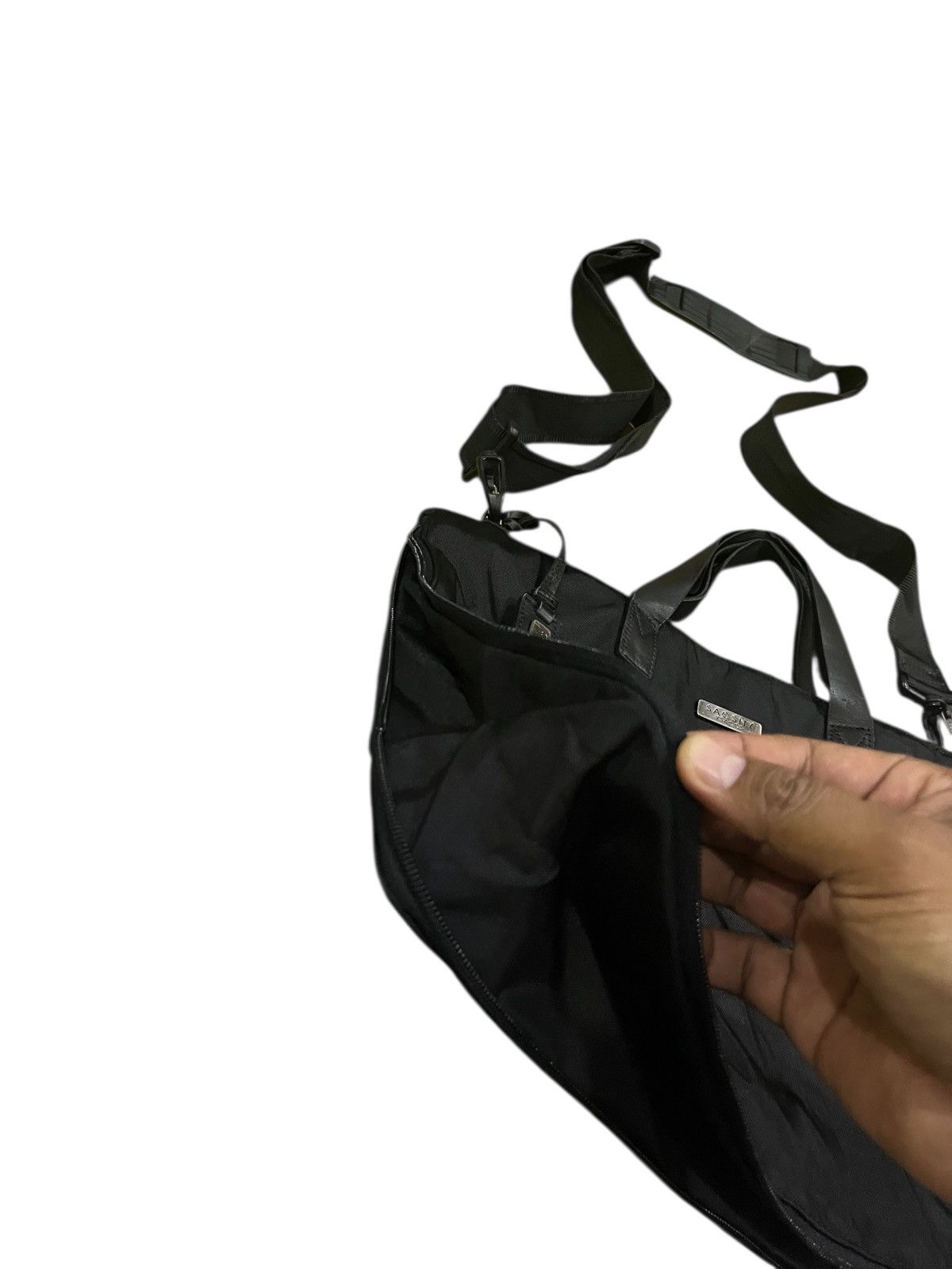 Yohji Yamamoto Y’SACCS YOHJI YAMAMOTO 2WAY BAG NYLON SHOULDER/TOTE Size ONE SIZE - 4 Thumbnail