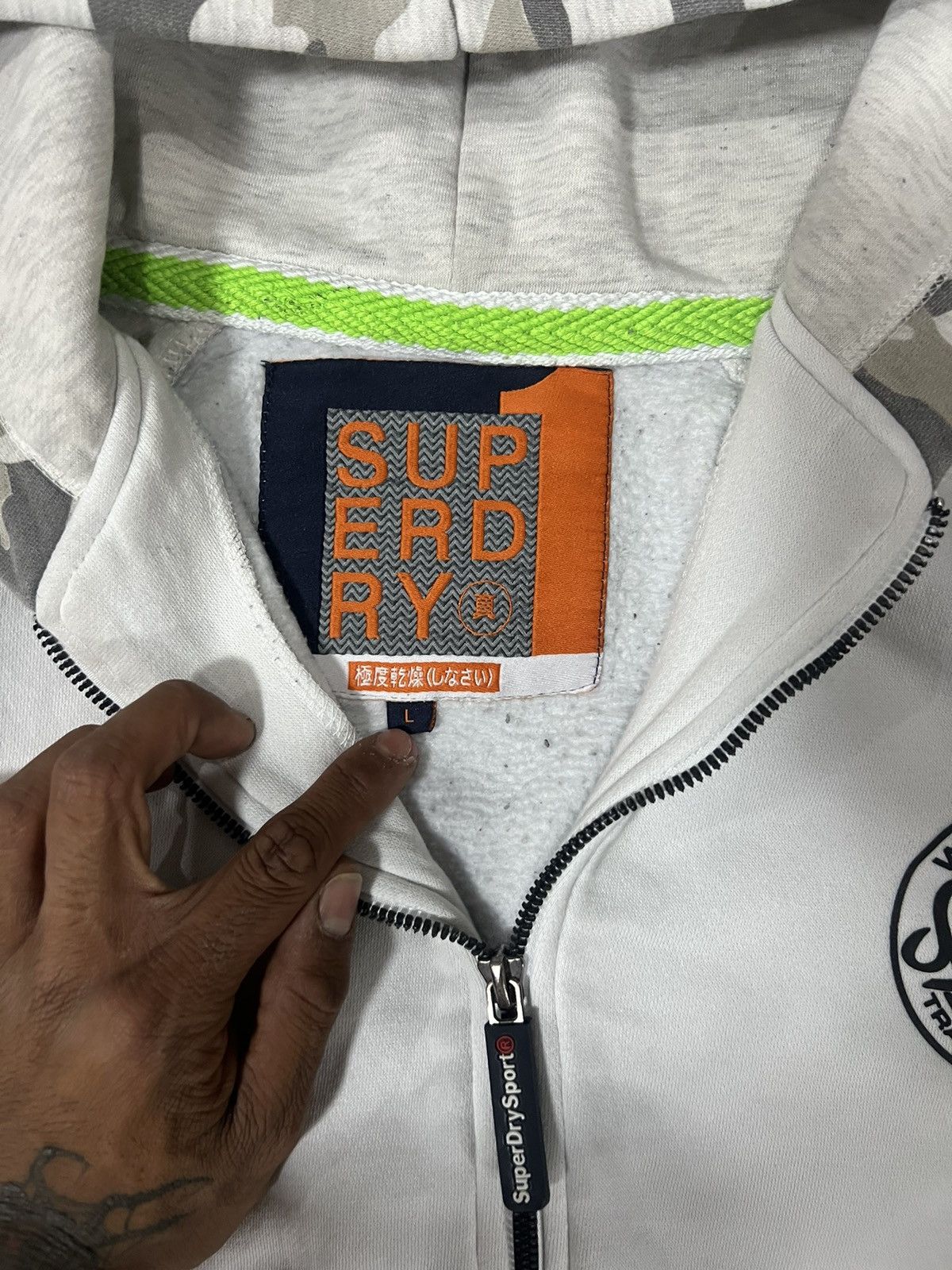 Superdry Superdry heavy cotton zip up hoodie Size US M / EU 48-50 / 2 - 10 Thumbnail