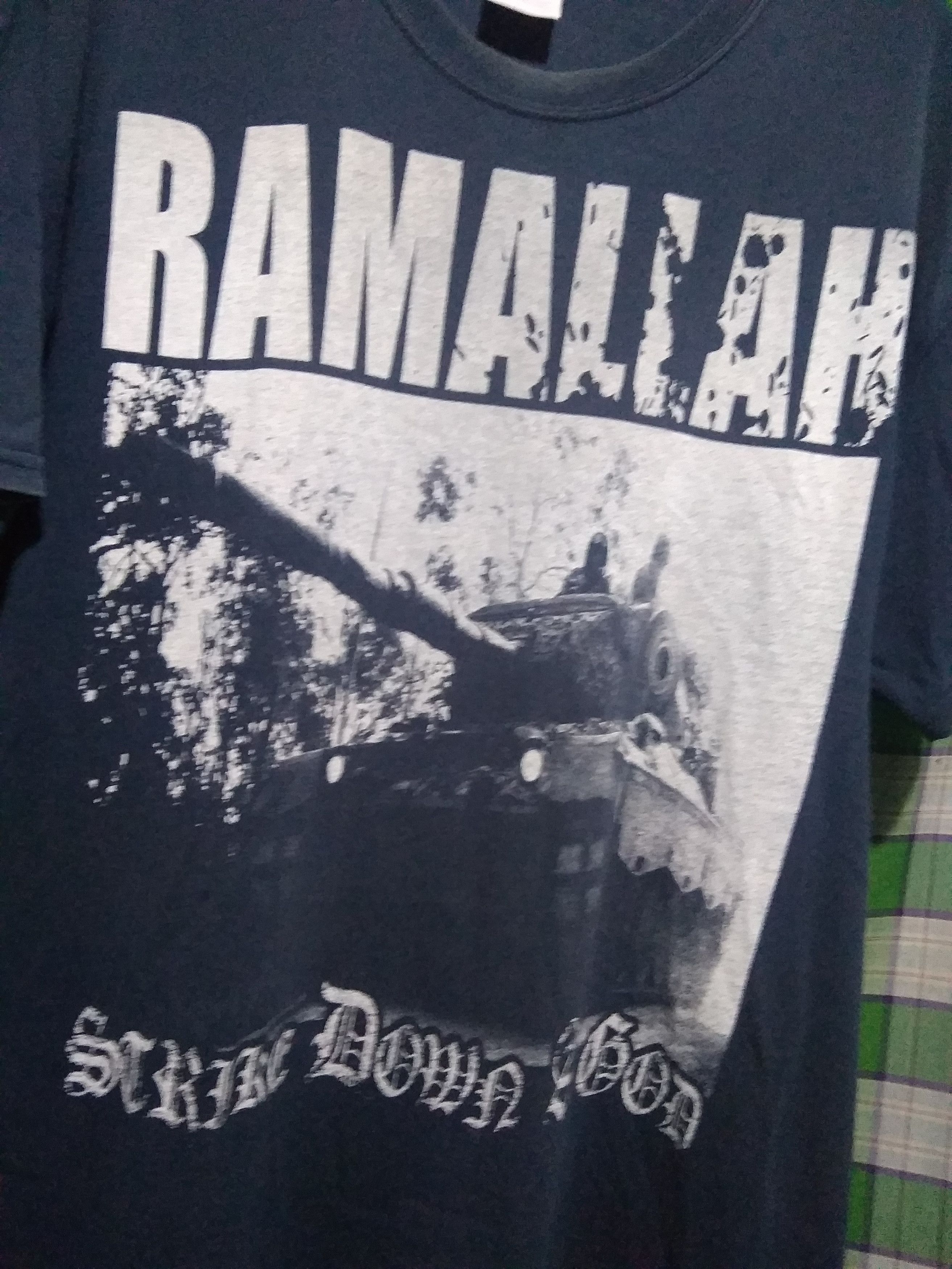 Band Tees Sick Thrashed Faded RAMALLAH hardcore punk emo Size US L / EU 52-54 / 3 - 6 Thumbnail