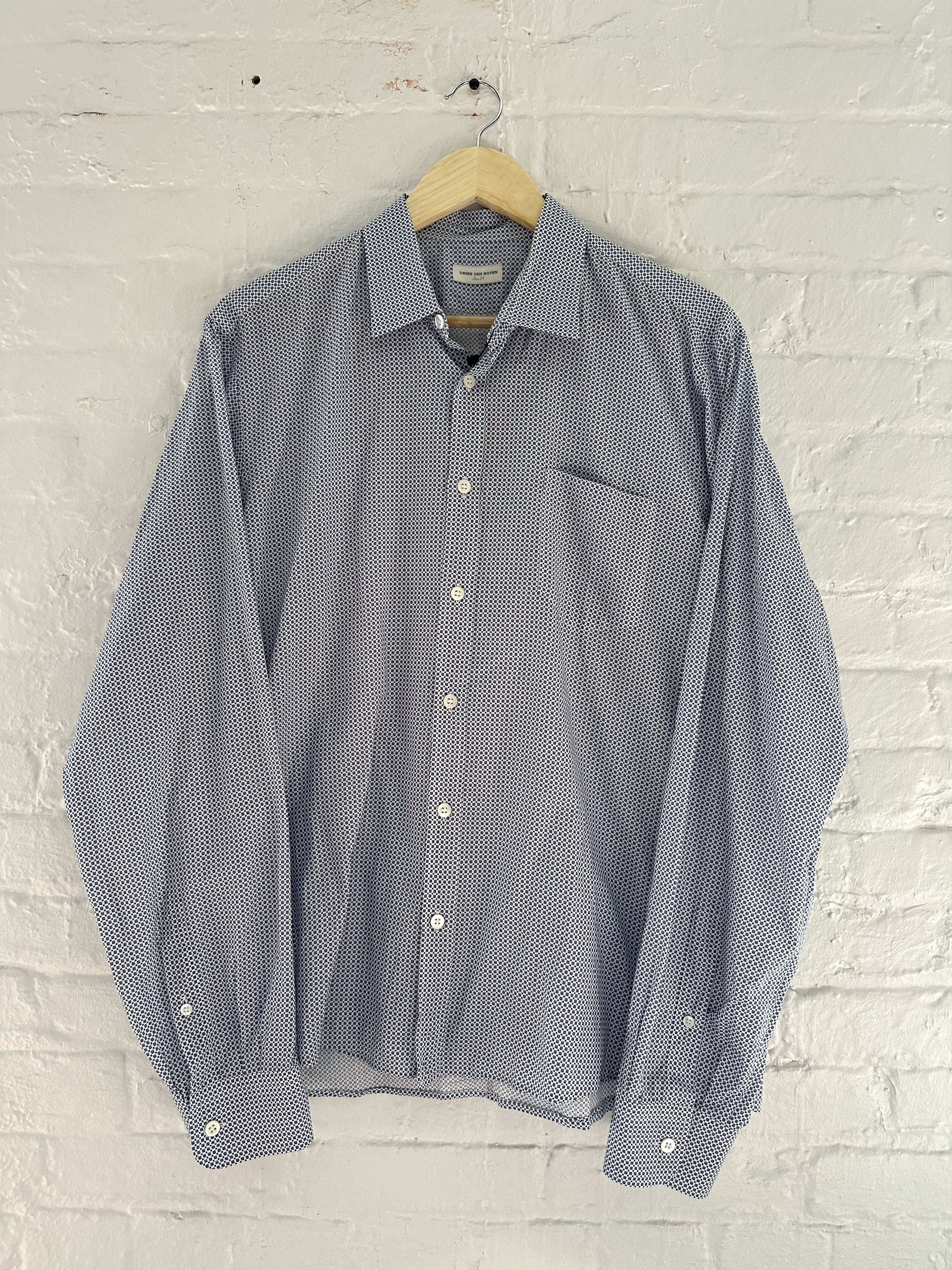 Dries Van Noten Dries Van Noten Button Up Shirt Size US L / EU 52-54 / 3 - 1 Thumbnail