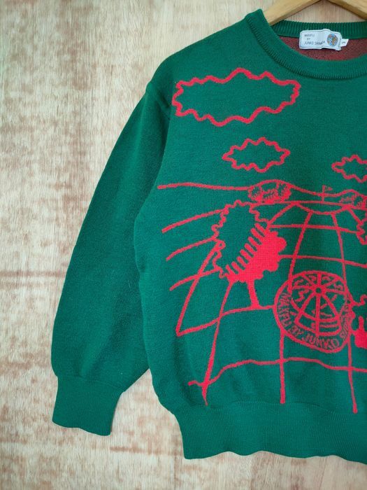 Junko Shimada Junko Shimada knitwear sweatshirt vintage green #46-566DLL Size S / US 4 / IT 40 - 5 Thumbnail