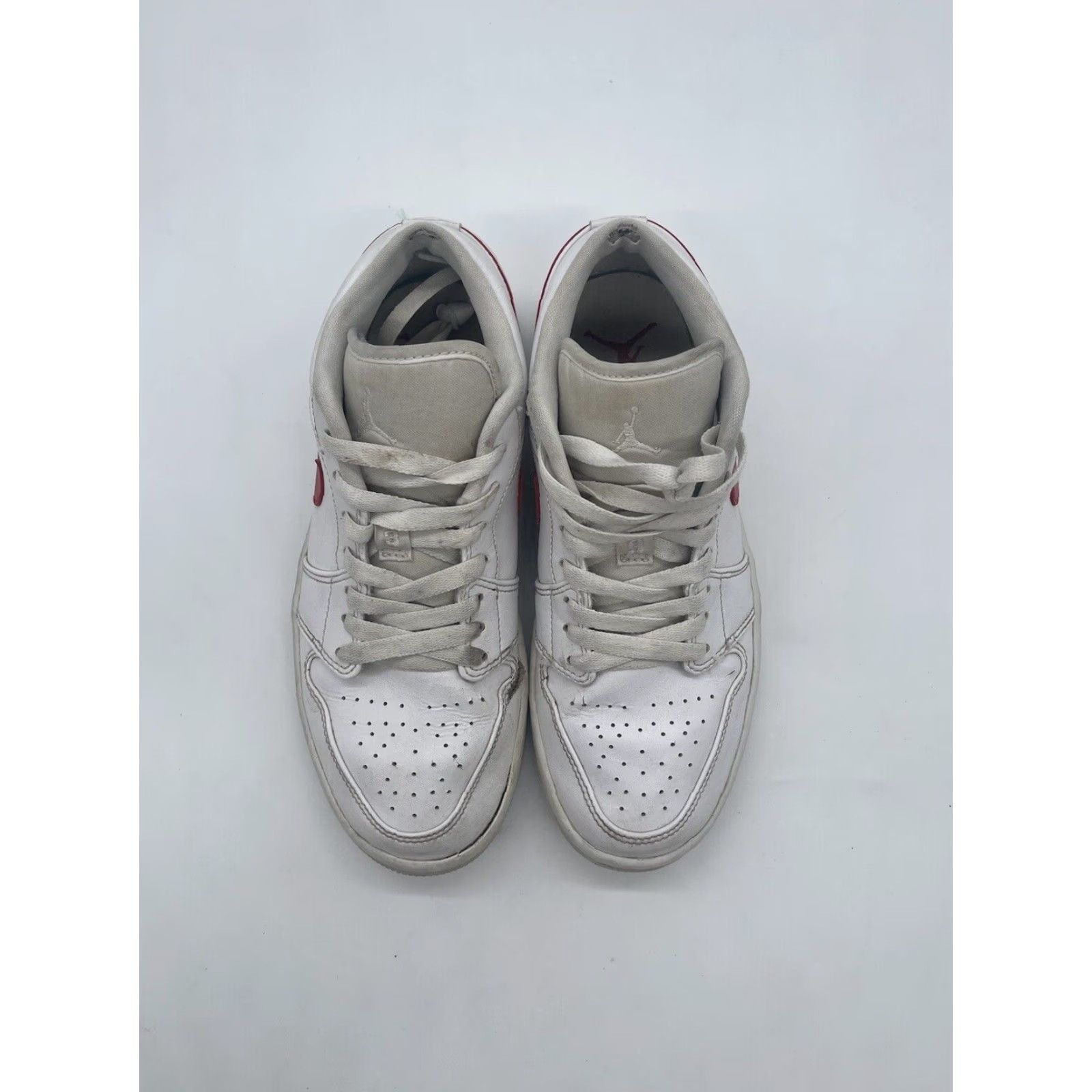 Jordan Brand Nike Air Jordan 1 Low University Red Sneakers Womens Size 8 Low Top Retro 90s Size M / US 6-8 / IT 42-44 - 5 Thumbnail