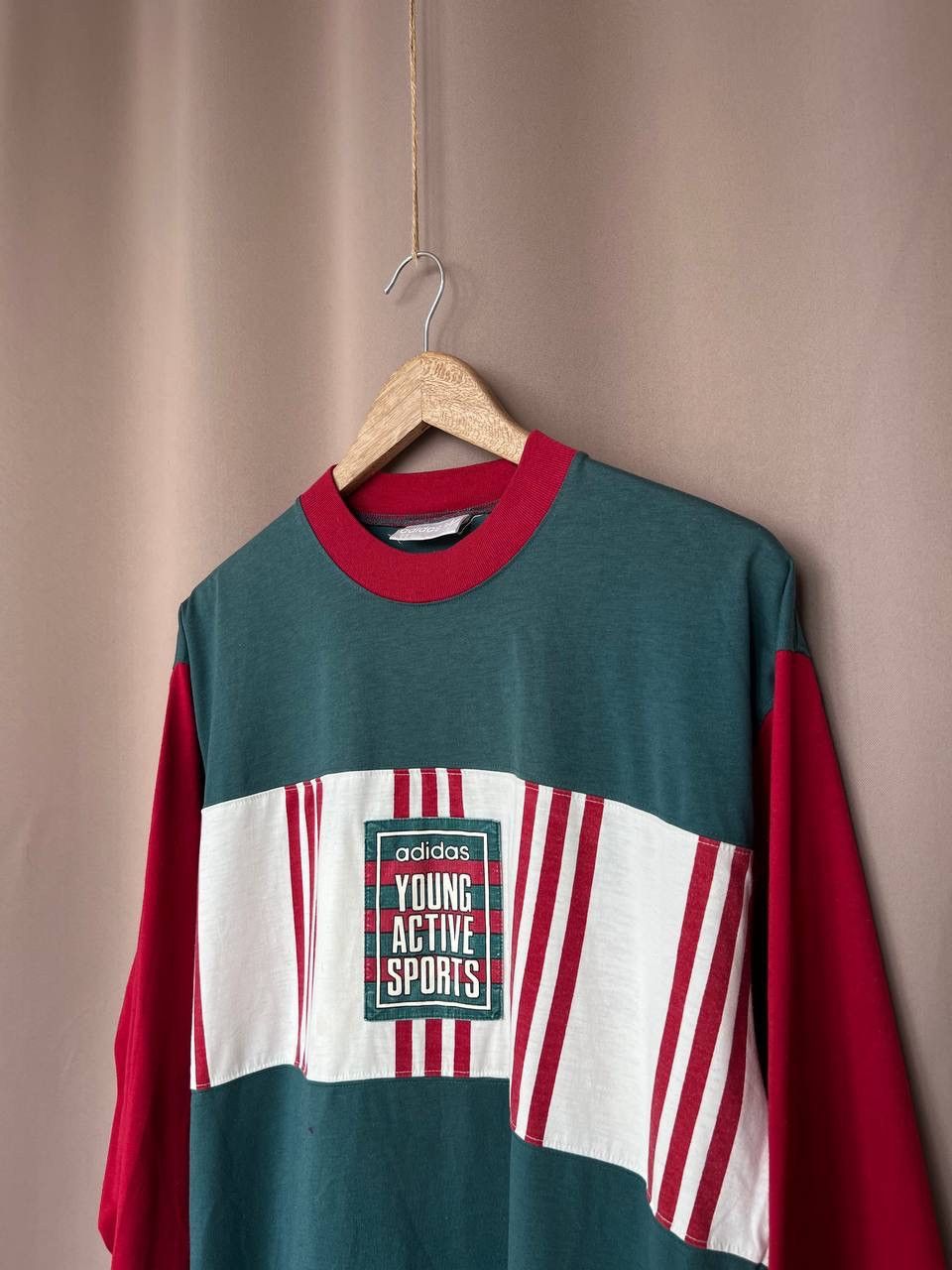 Adidas Adidas Young Active Sports Vintage Rare Long Sleeve Size S/M Size US S / EU 44-46 / 1 - 4 Thumbnail