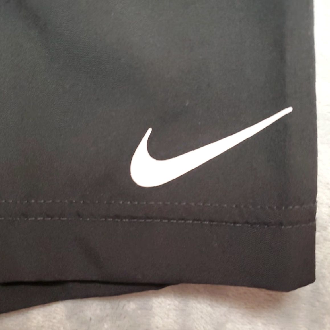 Nike Nike Shorts Men M Black Dri Fit Running Unlined Performance Sport Athleisure Pants Pockets Drawstring Elastic Waist Lightweight Casual Activewear SlM? Size US 31 - 2 Thumbnail