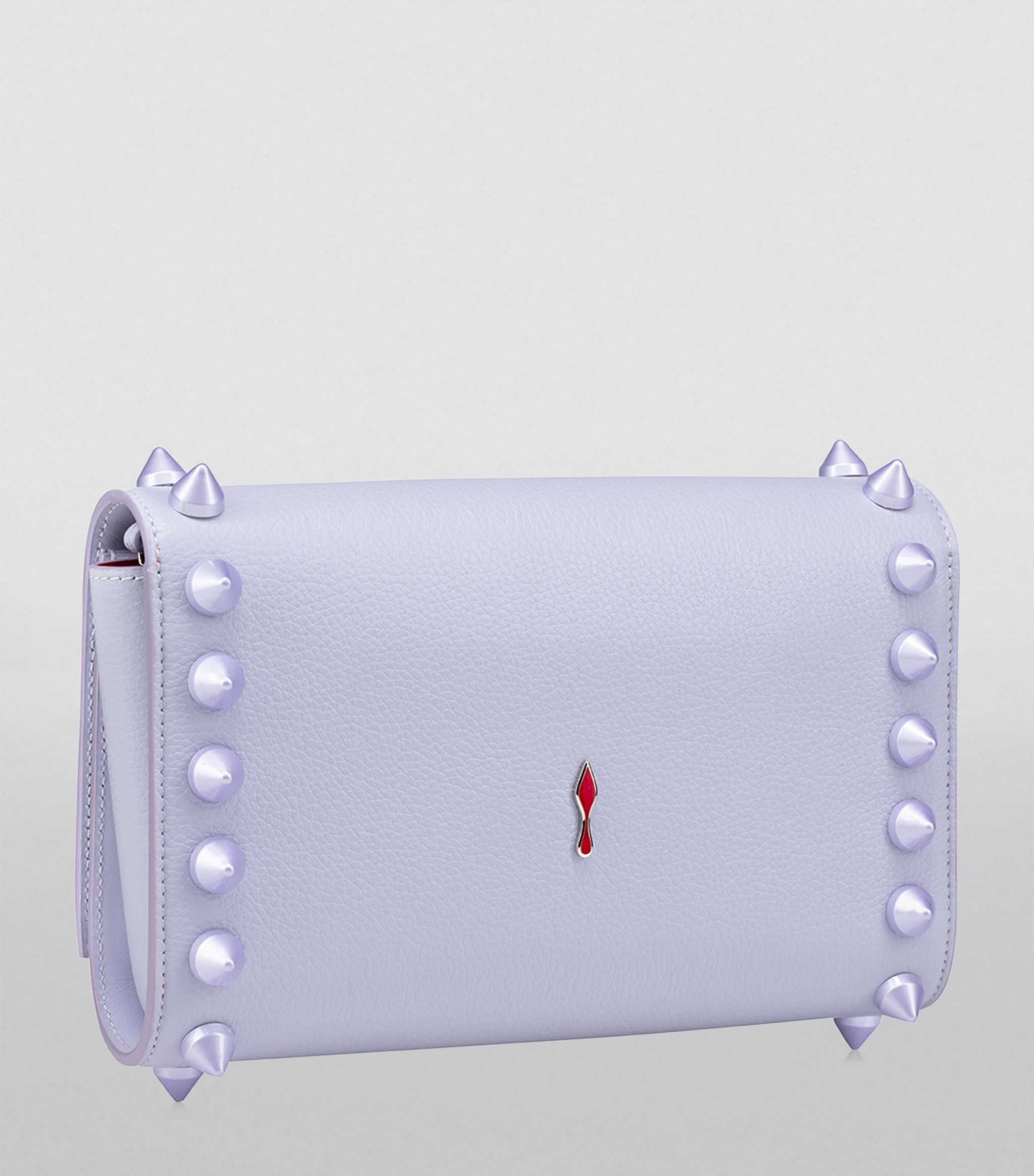 Christian Louboutin CHRISTIAN LOUBOUTIN Paloma lilac skylight studs shoulder bag Size ONE SIZE - 4 Thumbnail