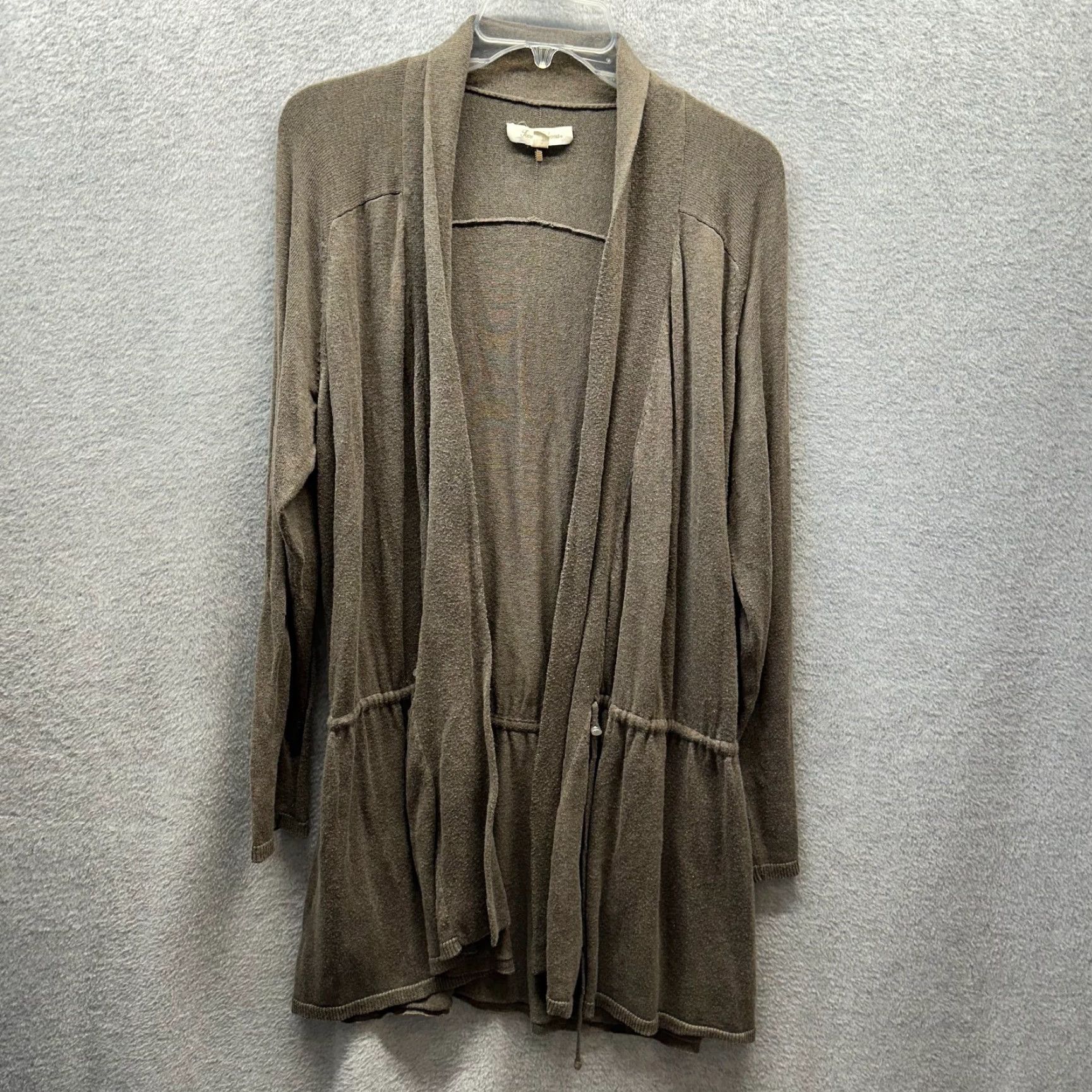 Tommy Bahama Tommy Bahama Sweater Cardigan Womens Large Brown Long Sleeve Knit Casual 80s 90s Shawl Wrap Cotton Modal Size L / US 10 / IT 46 - 2 Thumbnail