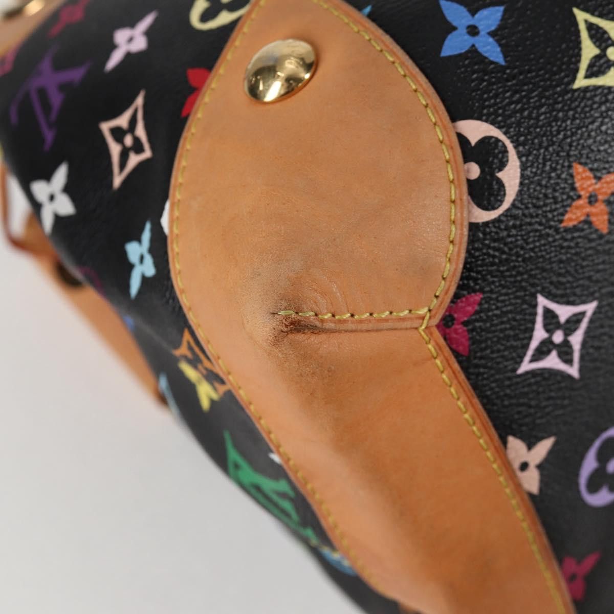 Louis Vuitton LOUIS VUITTON Monogram Multicolor Ursula Tote Bag Black Size ONE SIZE - 16 Thumbnail