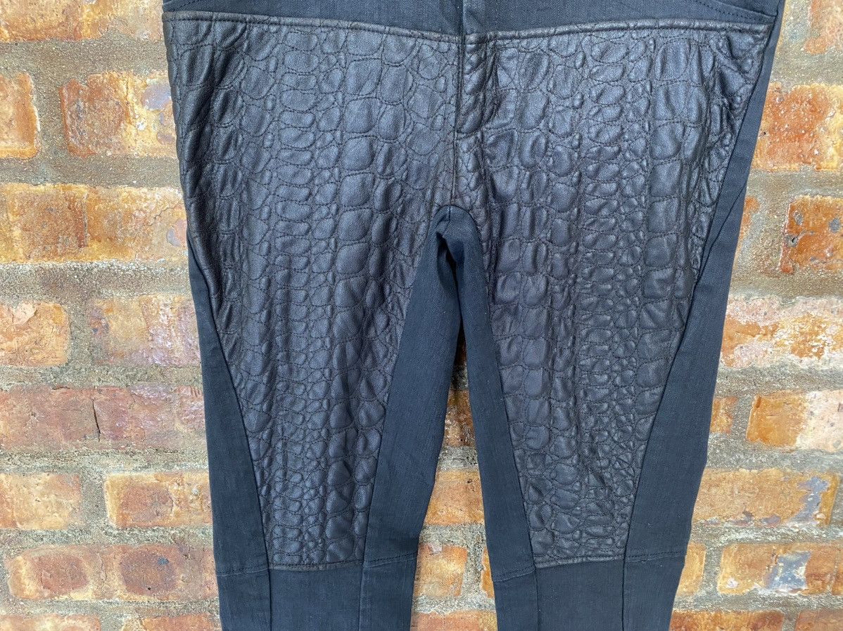 Yasuyuki Ishii SS14 Yasuyuki Ishii Autre-Y Crocodile pants Size 32" / US 10 / IT 46 - 9 Thumbnail