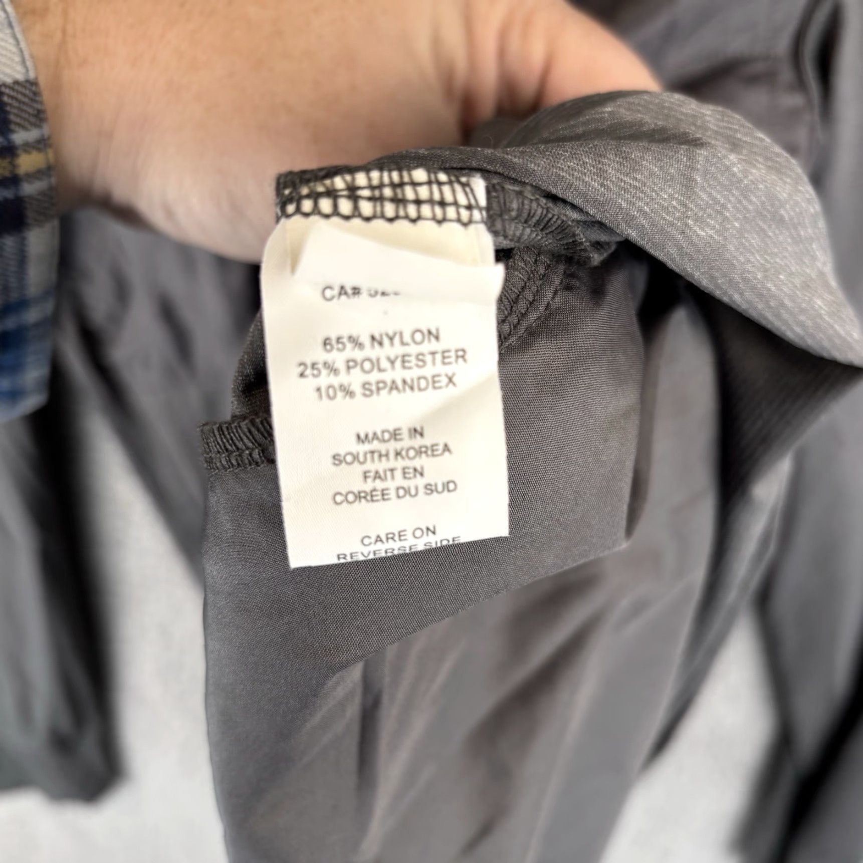 Logo 7 Straight Down Jacket Men XL Gray Full Zip Lightweight Quilted Logo Golf Outdoor Size US XL / EU 56 / 4 - 5 Thumbnail