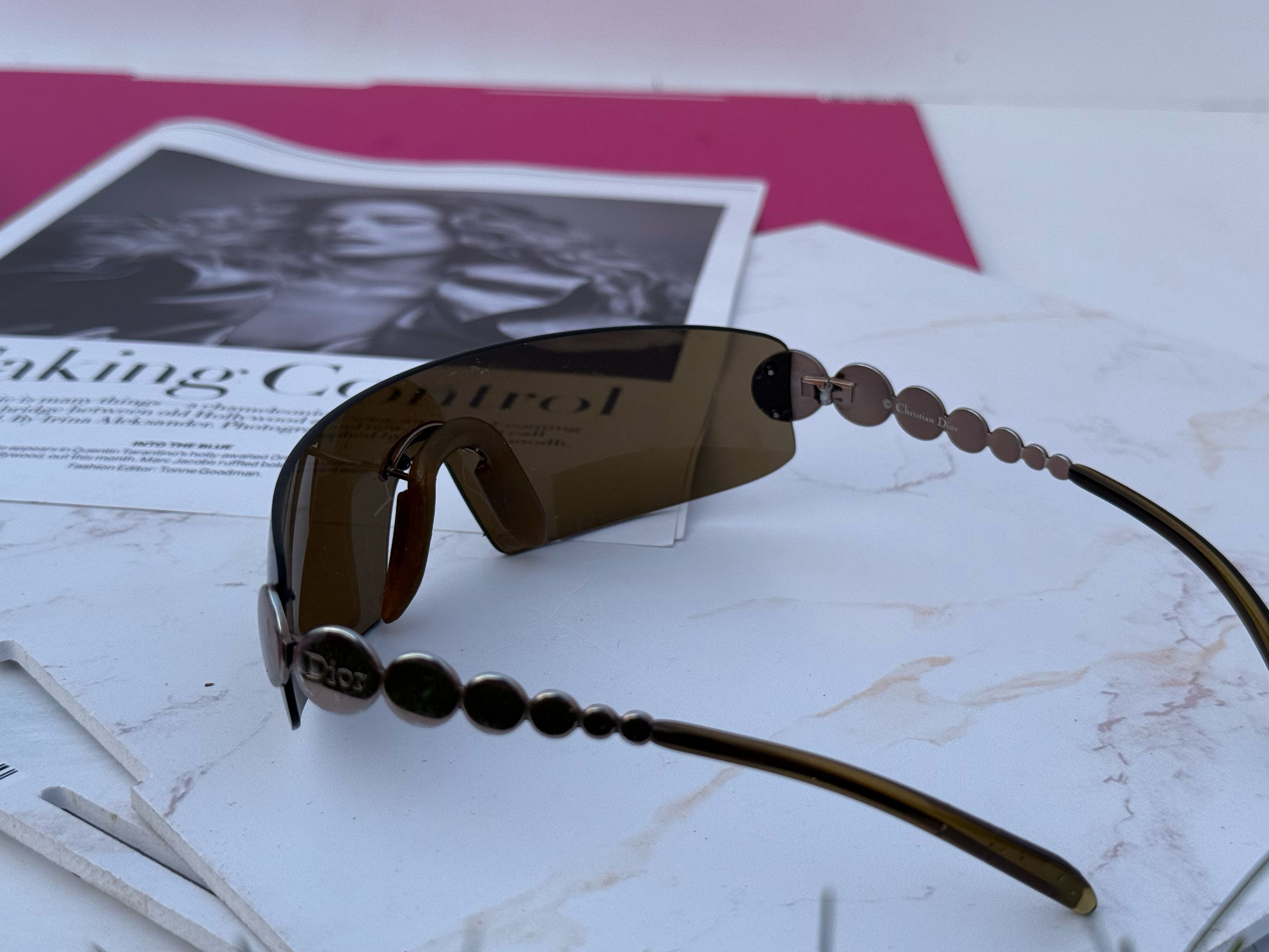 Dior Dior sunglasses Delirium rare vintage sunglasses Galliano Size ONE SIZE - 10 Thumbnail