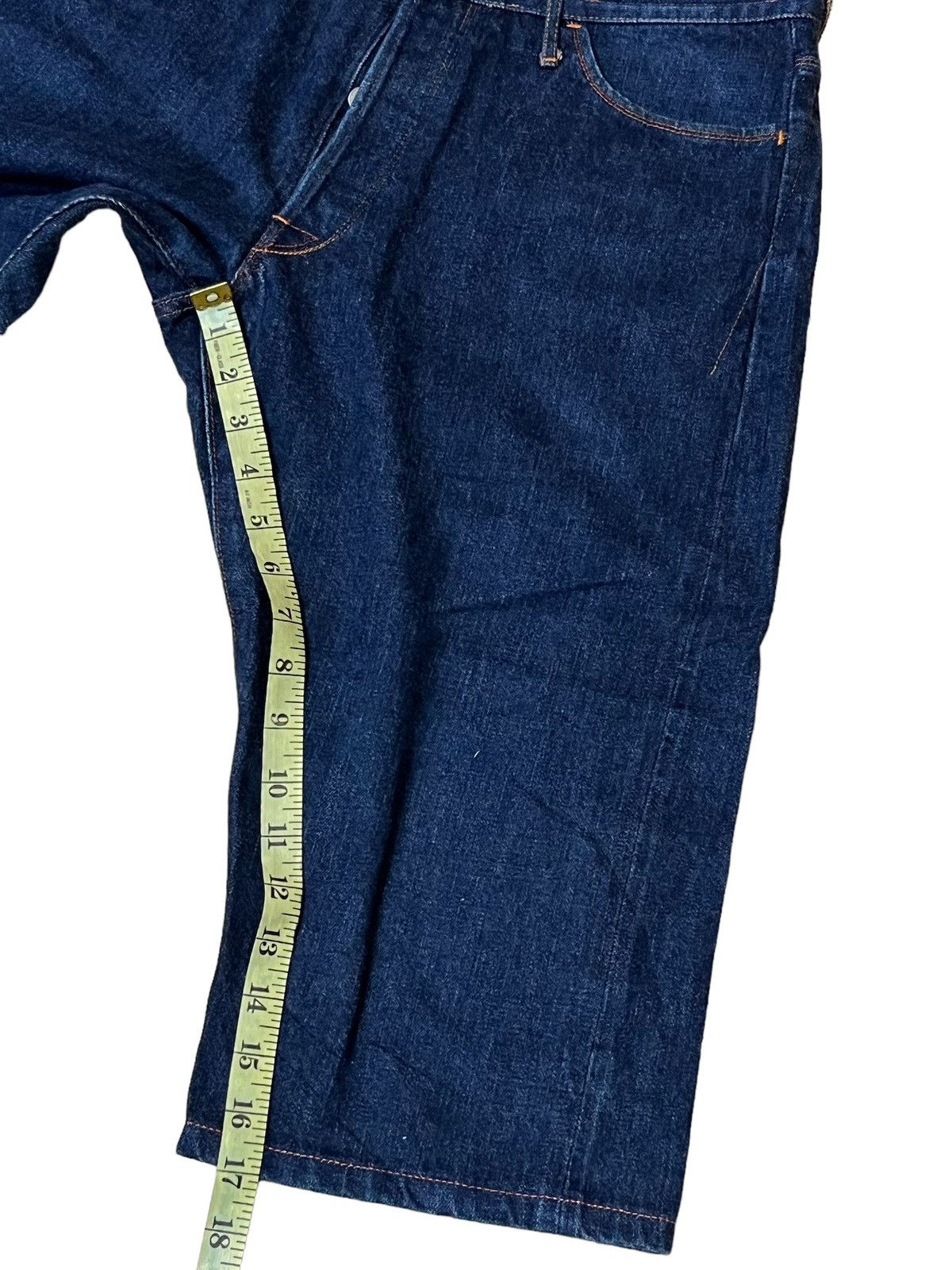 Japanese Brand NICE🔥KATOTOOL PROJECT BY HIROSHI KATO SELVEDGE SHORT JEANS Size US 32 / EU 48 - 16 Thumbnail