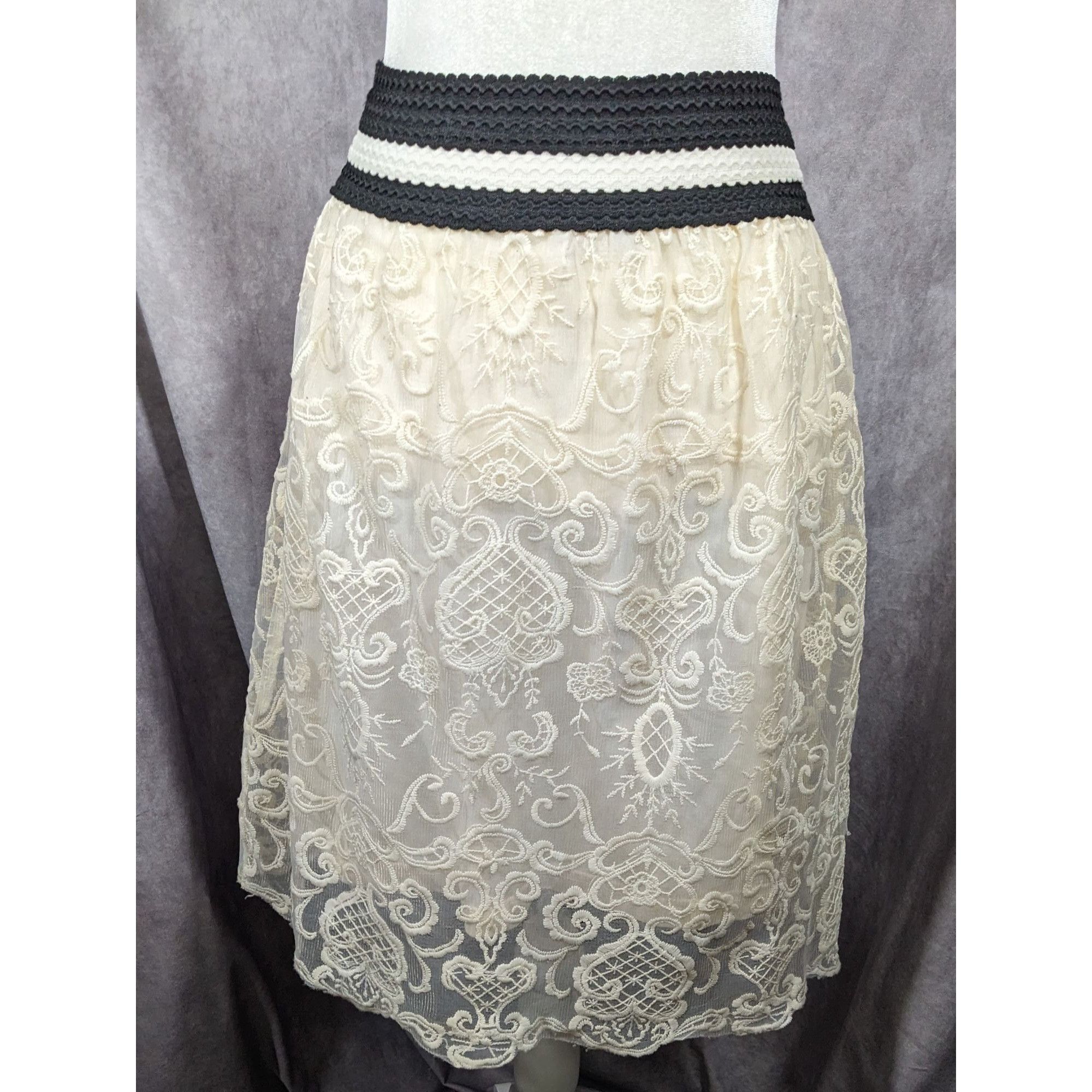 Other Jealous Tomato Coquette Heart Lace Skirt Size Small Size 26" / US 2 / IT 38 - 9 Thumbnail