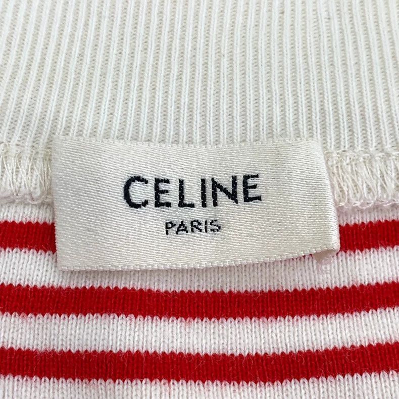 Celine Celine Striped Cotton Long Sleeve Sweatshirt Size US L / EU 52-54 / 3 - 5 Thumbnail