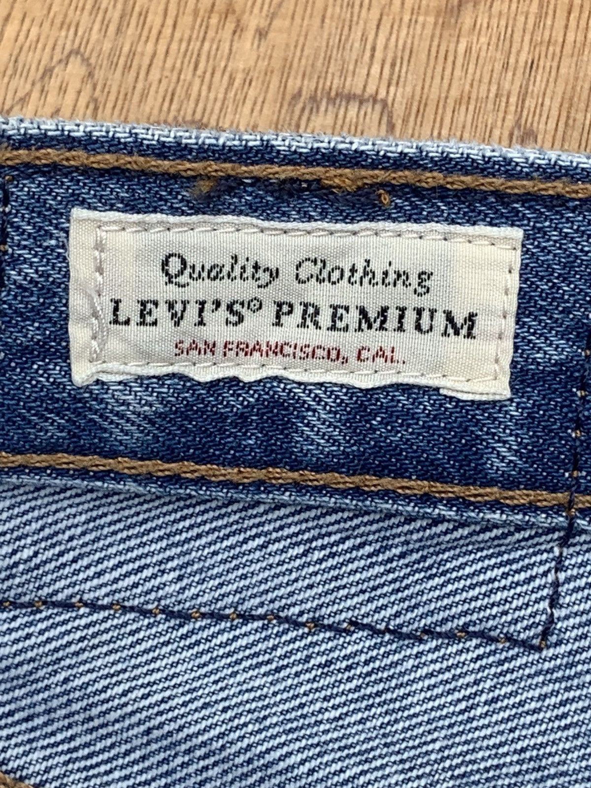 Levi's Levis 501 Levis Premium Big E Side Tape Denim Pants Size 26" / US 2 / IT 38 - 15 Thumbnail
