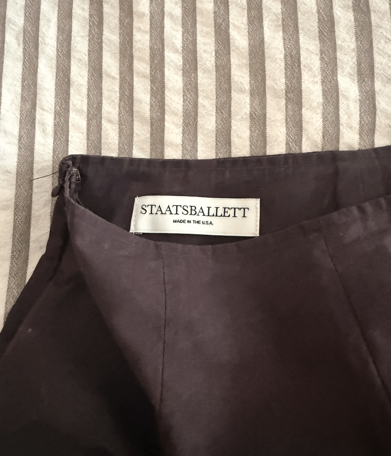 Staatsballett Staatsballett Waxed Poplin Skirt Size 28" / US 6 / IT 42 - 3 Thumbnail