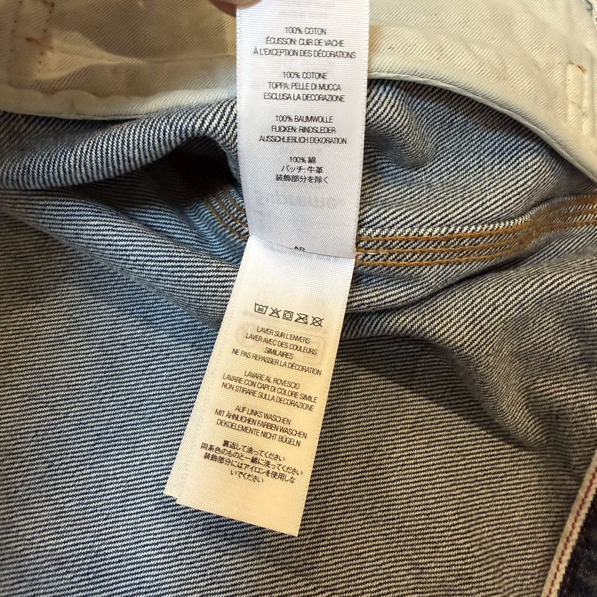 Supreme Supreme Distressed Selvedge Trucker Jacket (FW25) Size US S / EU 44-46 / 1 - 9 Thumbnail