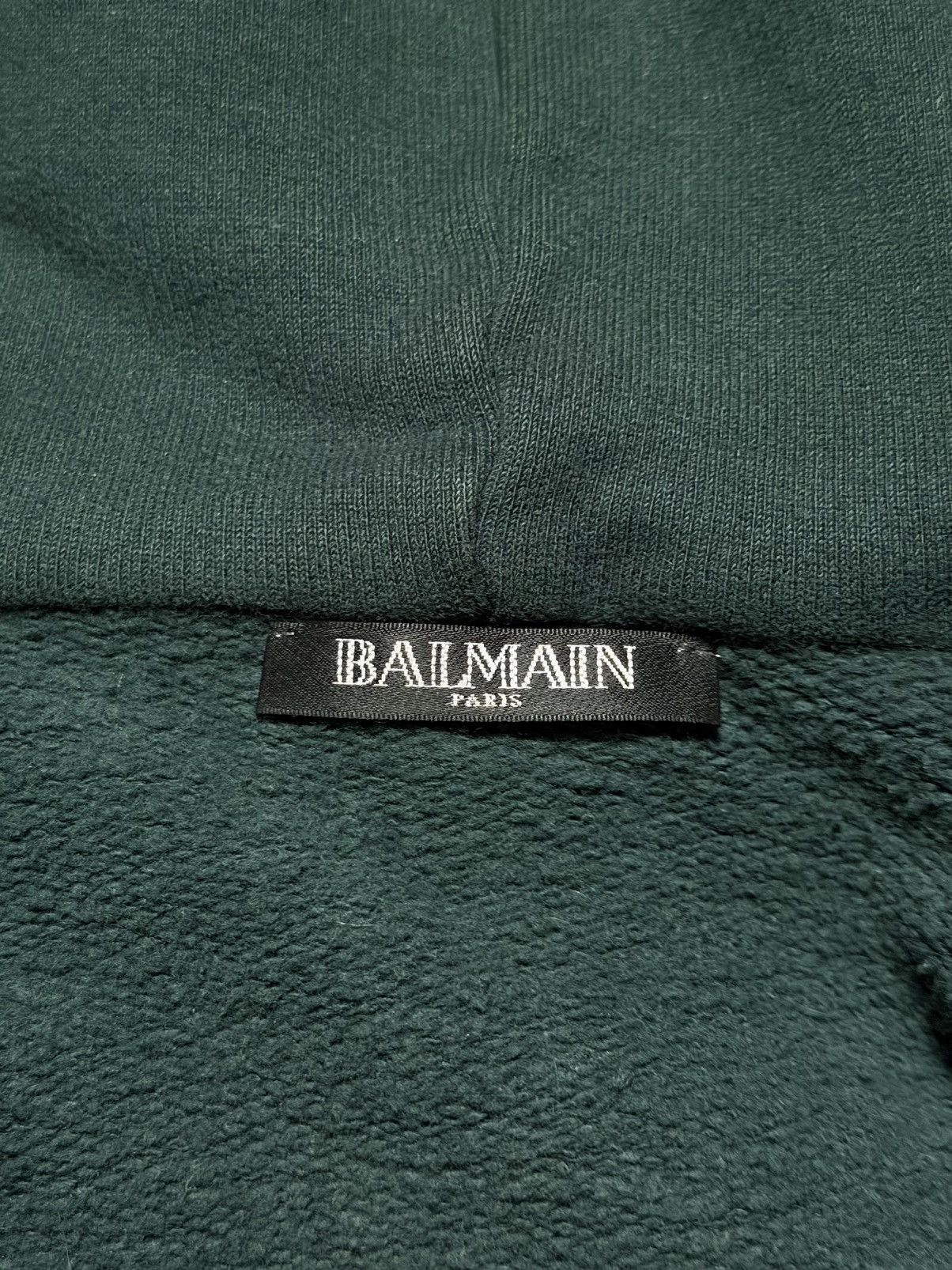 Balmain Crest Hoodie Size US L / EU 52-54 / 3 - 6 Thumbnail