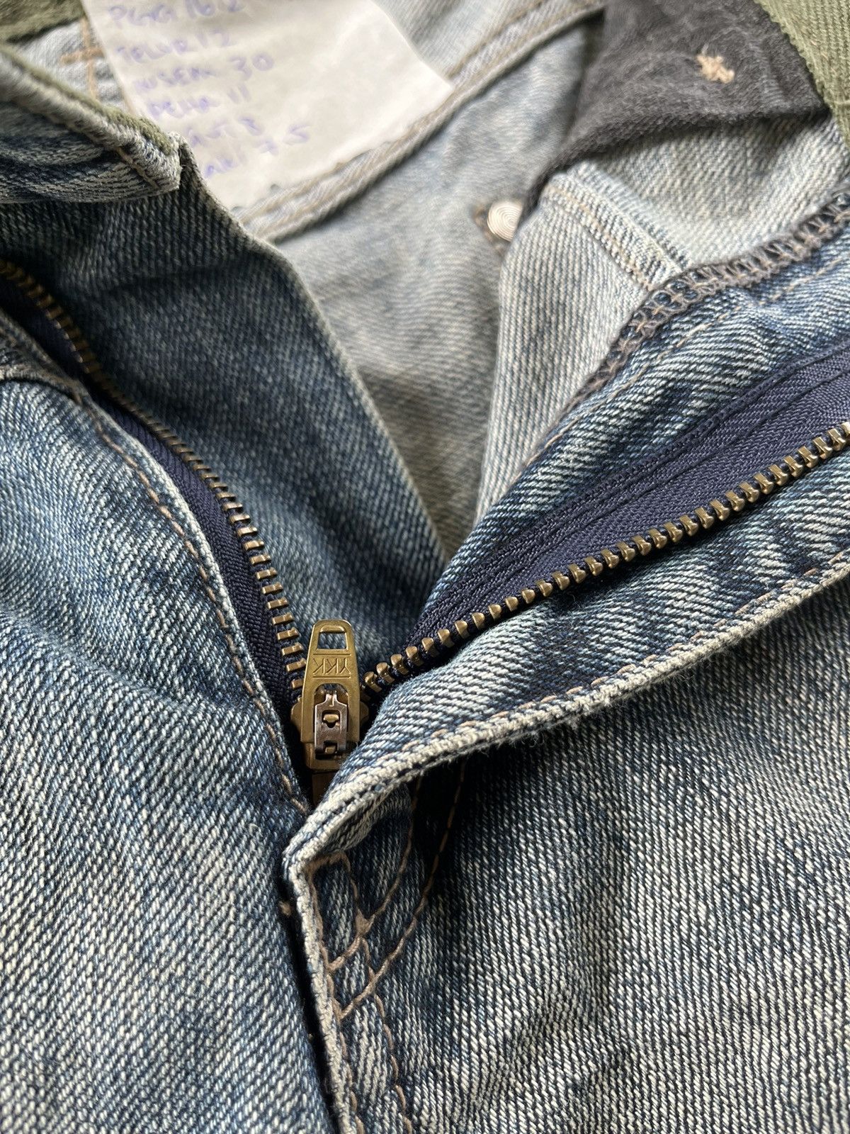 Japanese Brand × PPFM 🔥RARE PPFM Mad Punk Distressed Denime Jeans 🇯🇵 Size US 32 / EU 48 - 11 Thumbnail