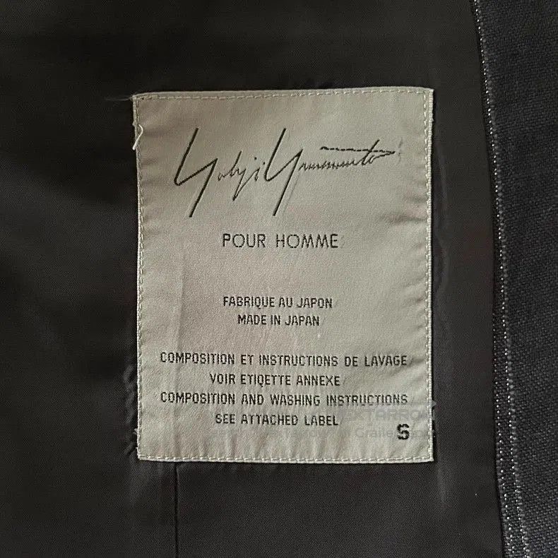Yohji Yamamoto Yohji Yamamoto 94ss Stripe Linen Blazer. Size US S / EU 44-46 / 1 - 6 Thumbnail