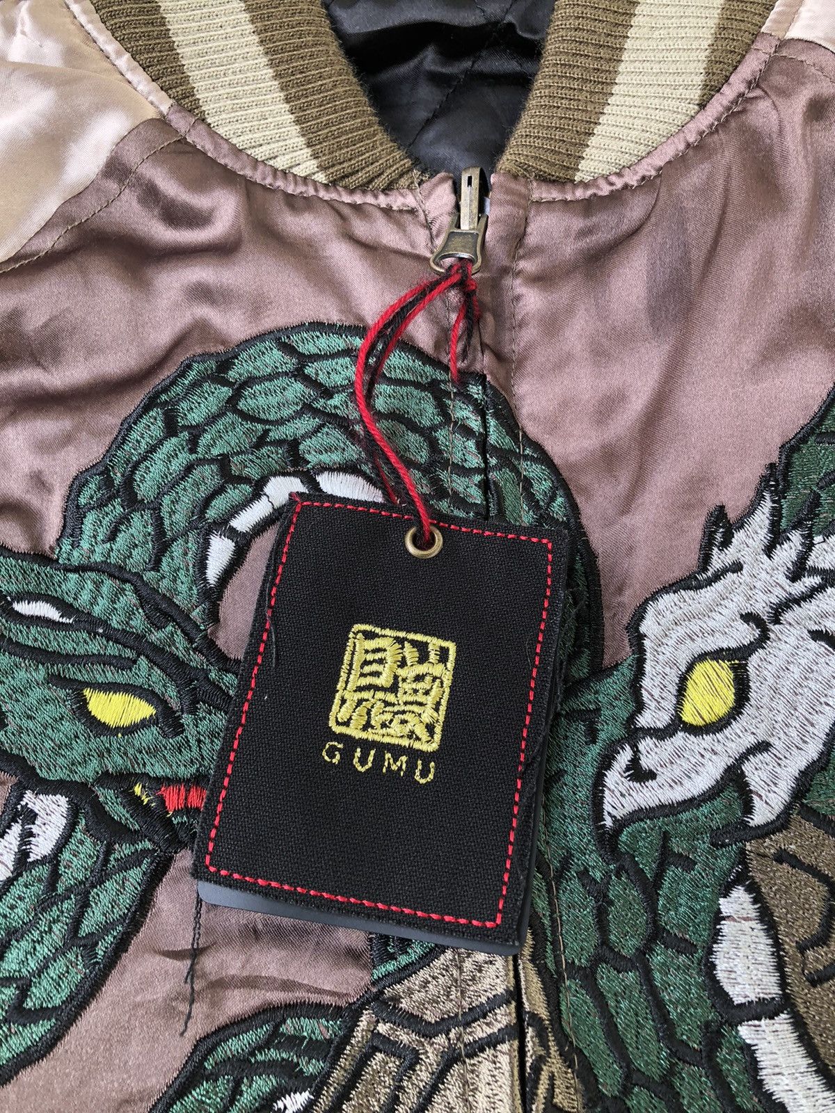 If Six Was Nine RARE VINTAGE REVERSIBLE GUMU SUKAJAN SNAKE DRAGON JACKET Size US S / EU 44-46 / 1 - 5 Thumbnail