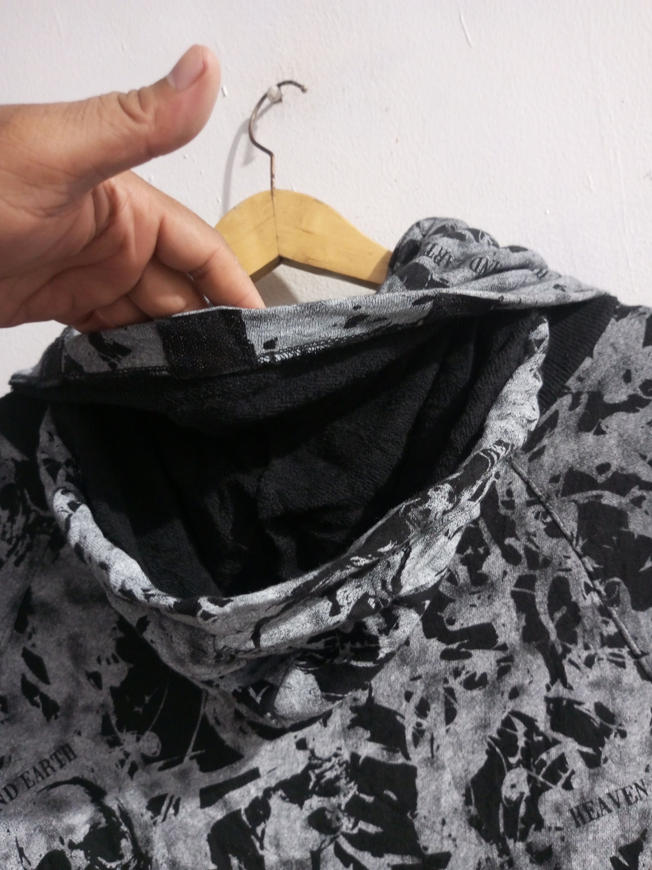 Heaven and earth skull multi pocket hoodie Sweatshirts Hoodies